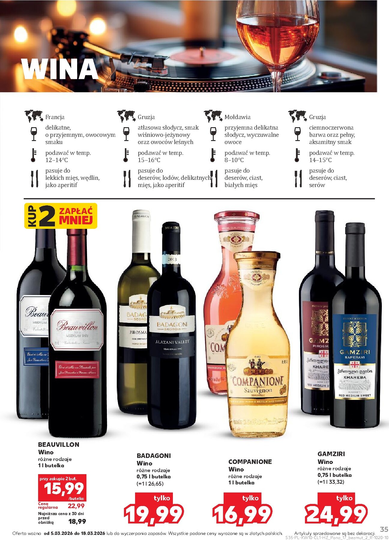 kaufland - Gazetka Kaufland - Barek - ważna od 05.03.2026 do 18.03.2026 - page: 35
