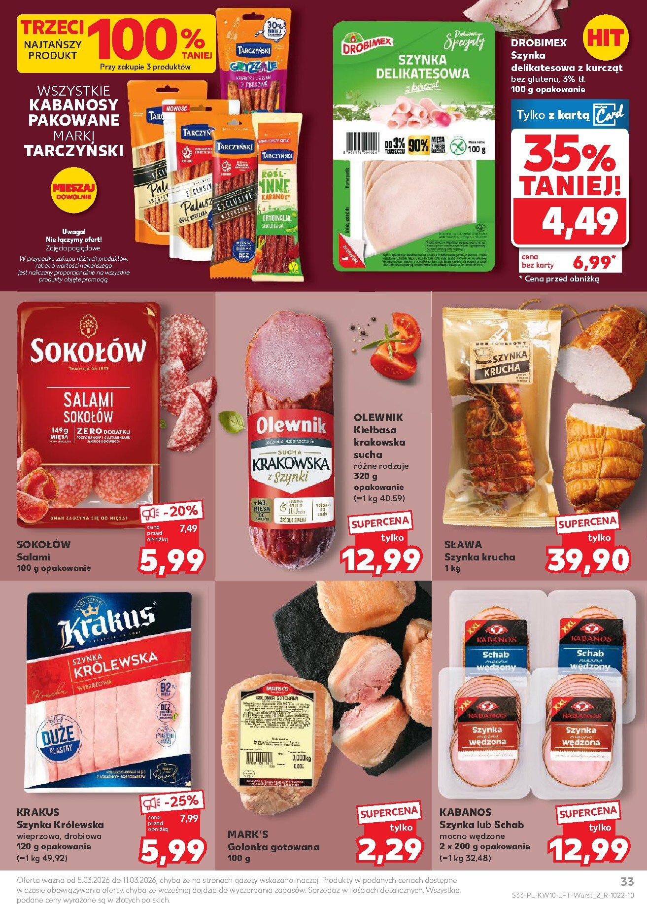 kaufland - Gazetka Kaufland - ważna od 05.03.2026 do 11.03.2026 - page: 33