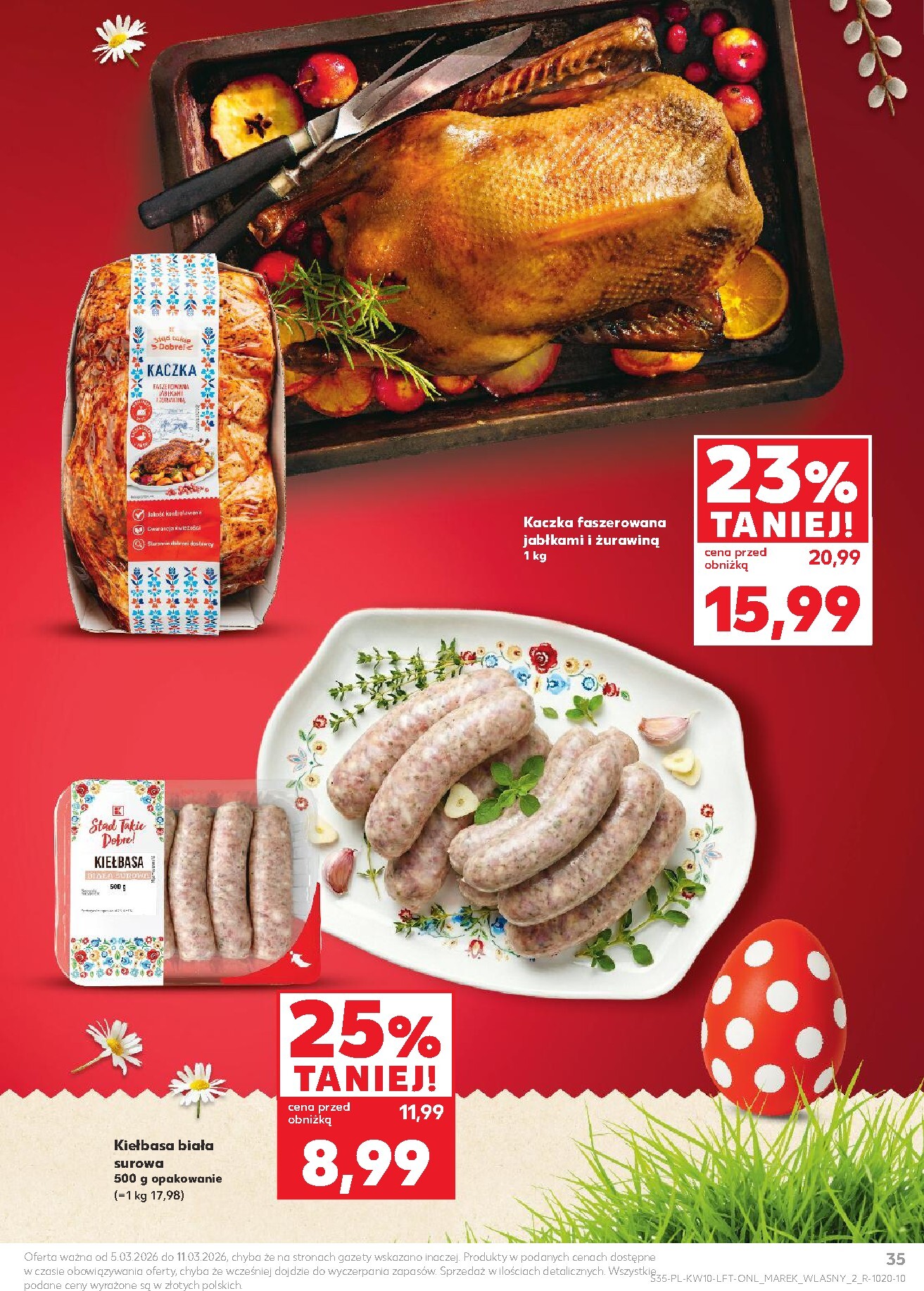 kaufland - Gazetka Kaufland - ważna od 05.03.2026 do 11.03.2026 - page: 35