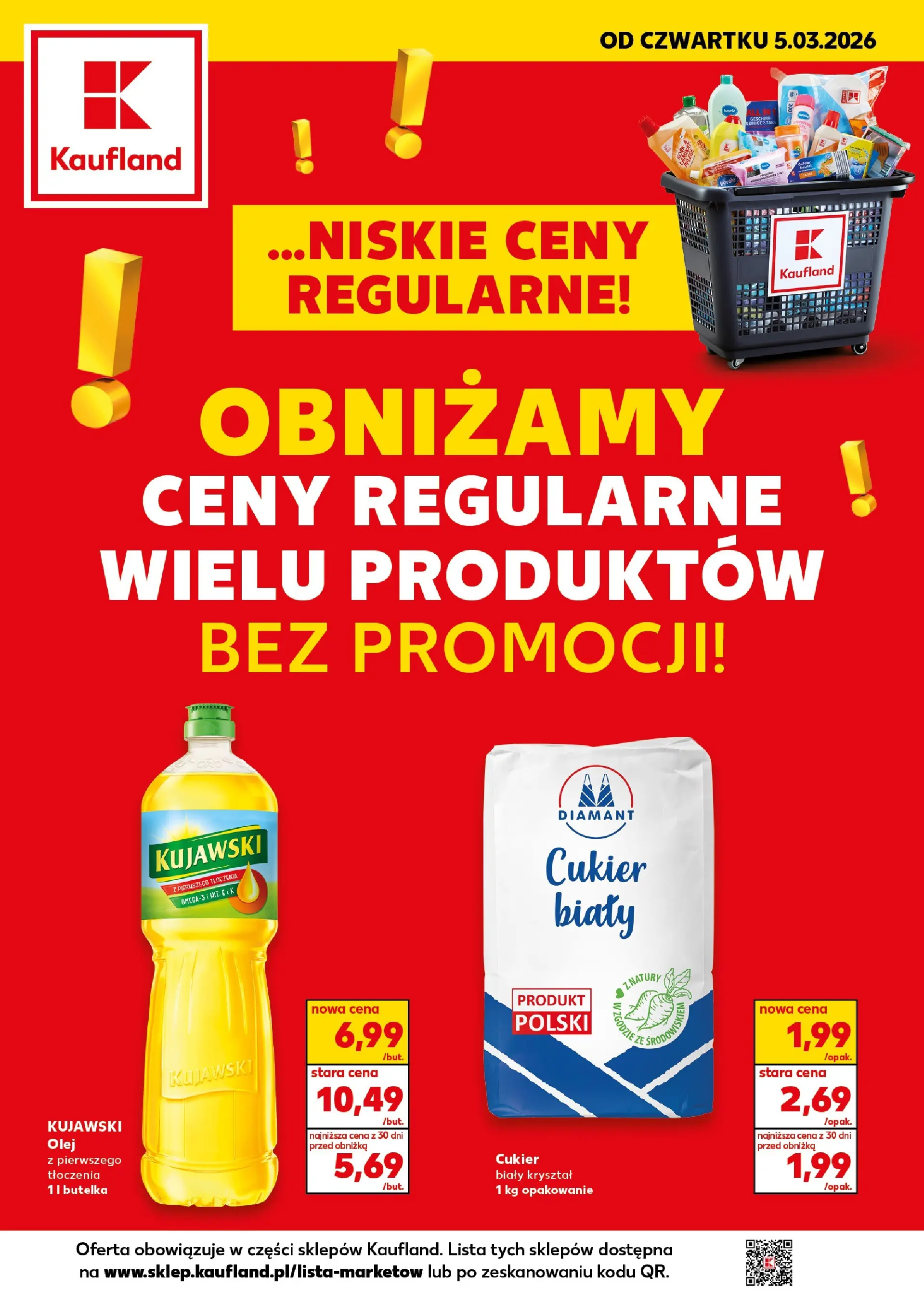 kaufland - Gazetka Kaufland - Obniżone ceny - ważna od 05.03.2026 do 11.03.2026 - page: 1