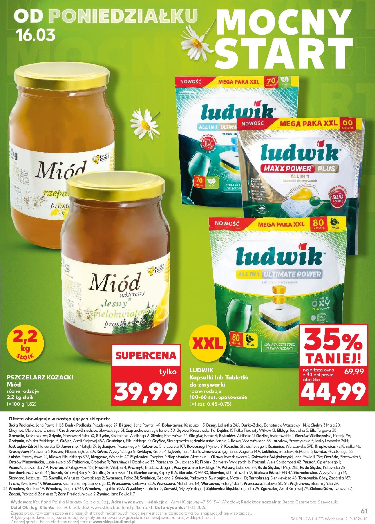 kaufland - Gazetka Kaufland - ważna od 12.03.2026 do 18.03.2026 - page: 61
