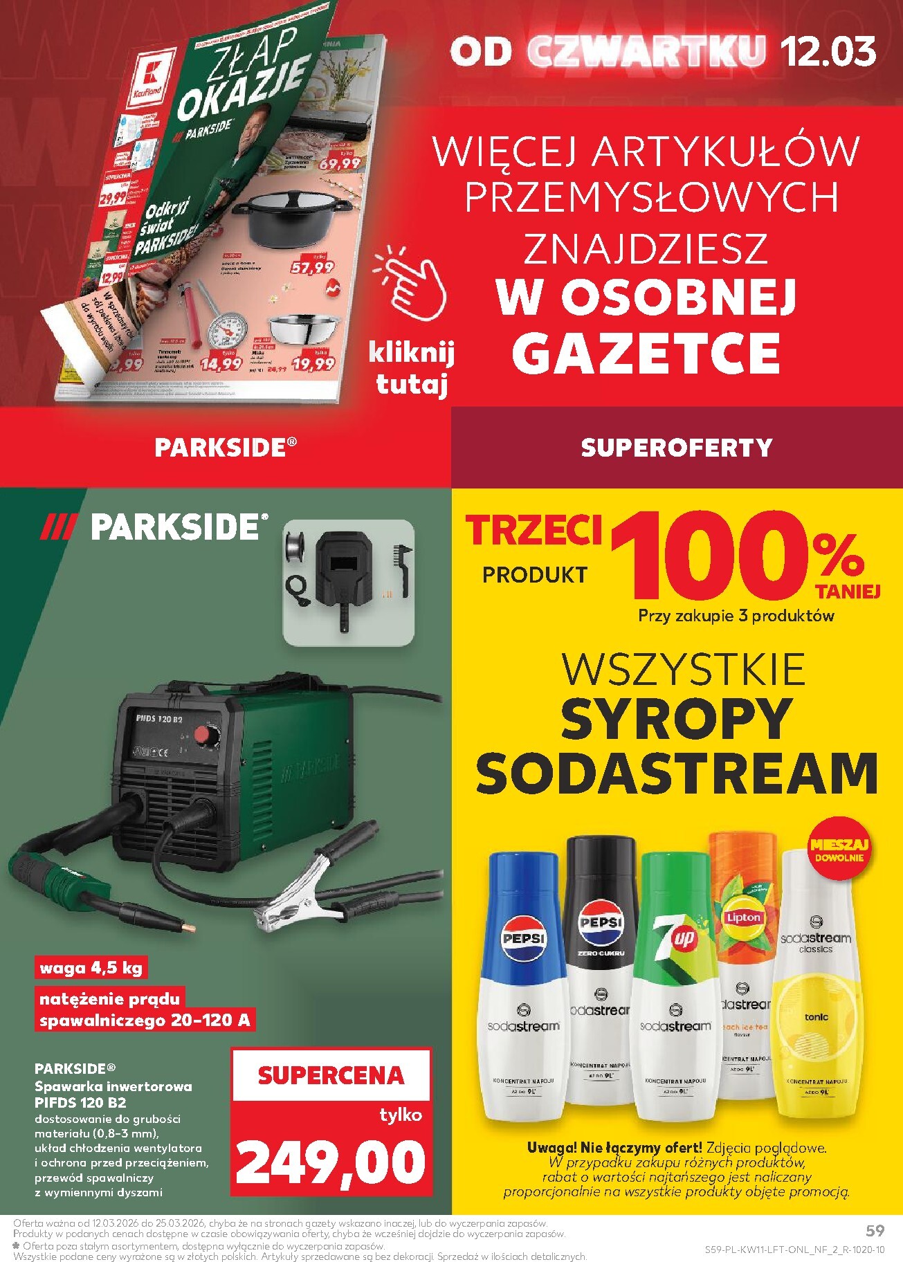 kaufland - Gazetka Kaufland - ważna od 12.03.2026 do 18.03.2026 - page: 59