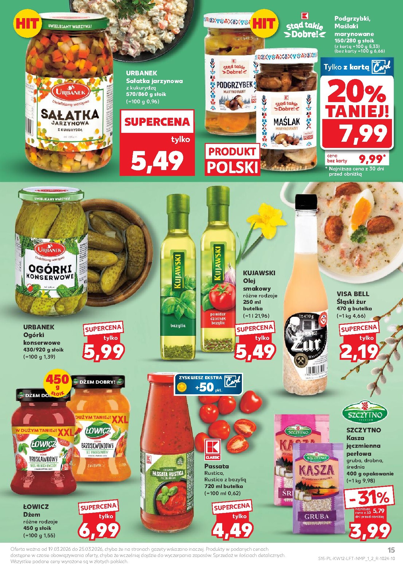 kaufland - Gazetka Kaufland - ważna od 19.03.2026 do 25.03.2026 - page: 15