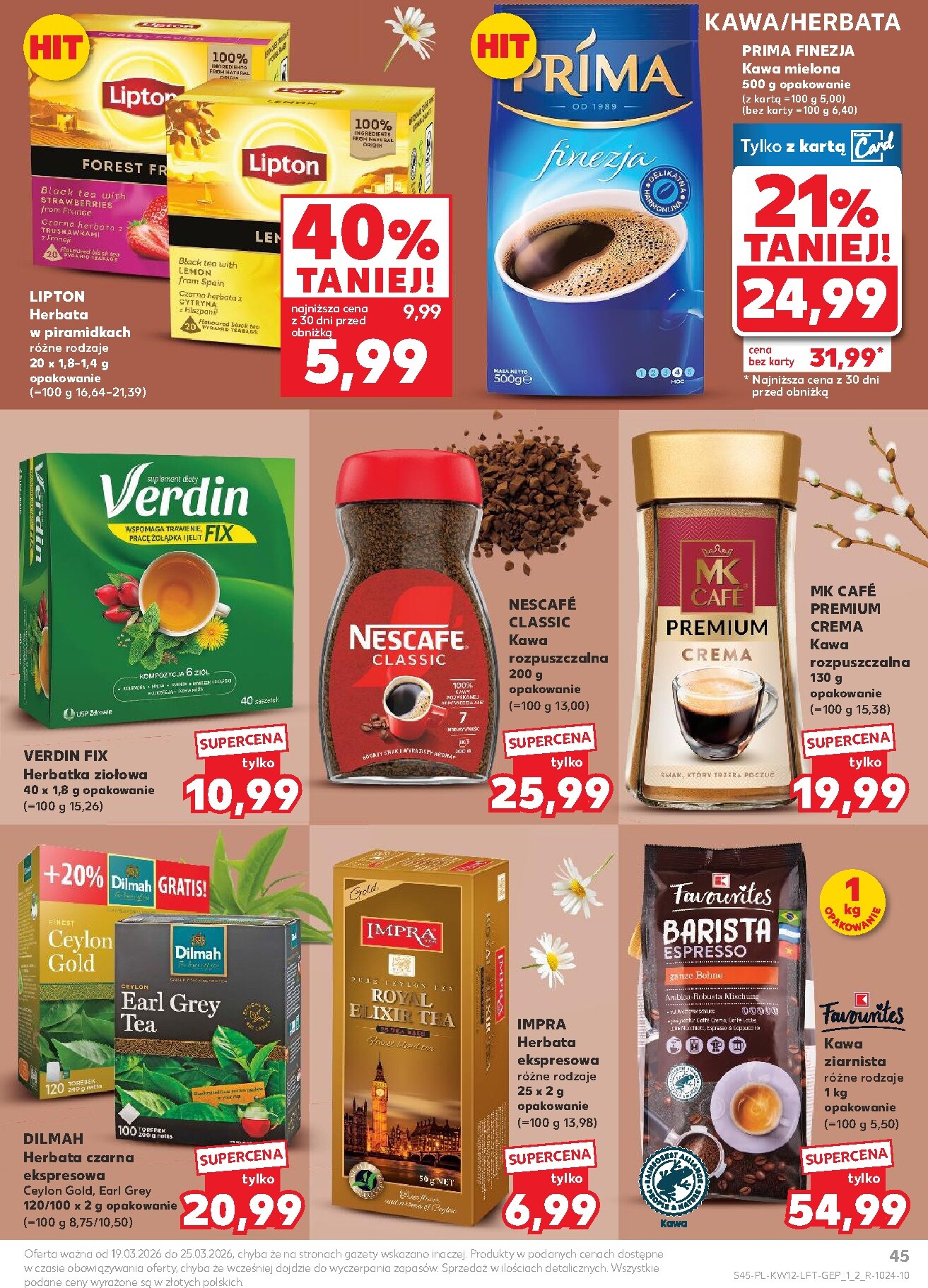 kaufland - Gazetka Kaufland - ważna od 19.03.2026 do 25.03.2026 - page: 45