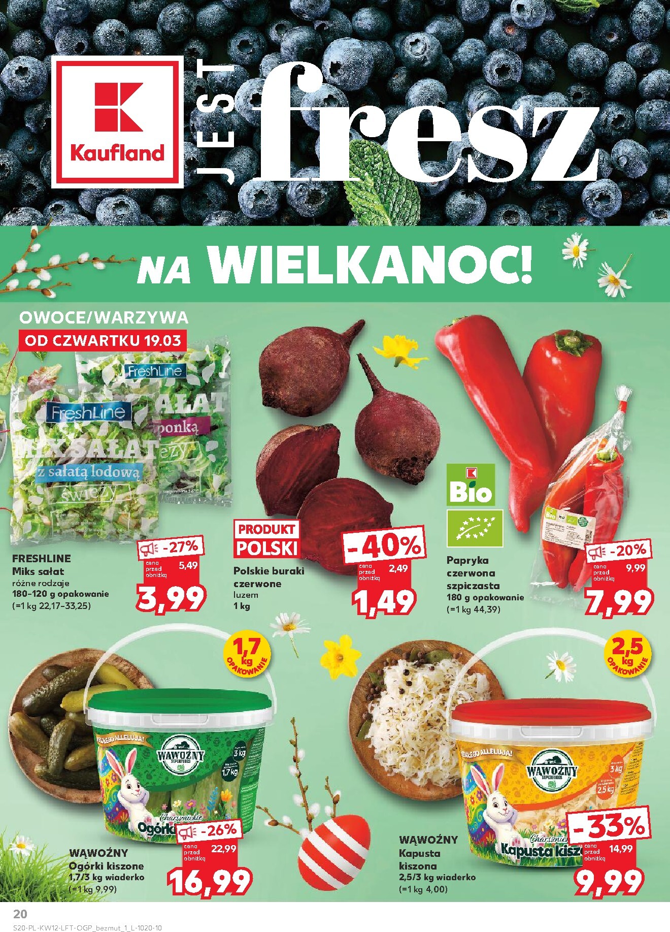 kaufland - Gazetka Kaufland - ważna od 19.03.2026 do 25.03.2026 - page: 20