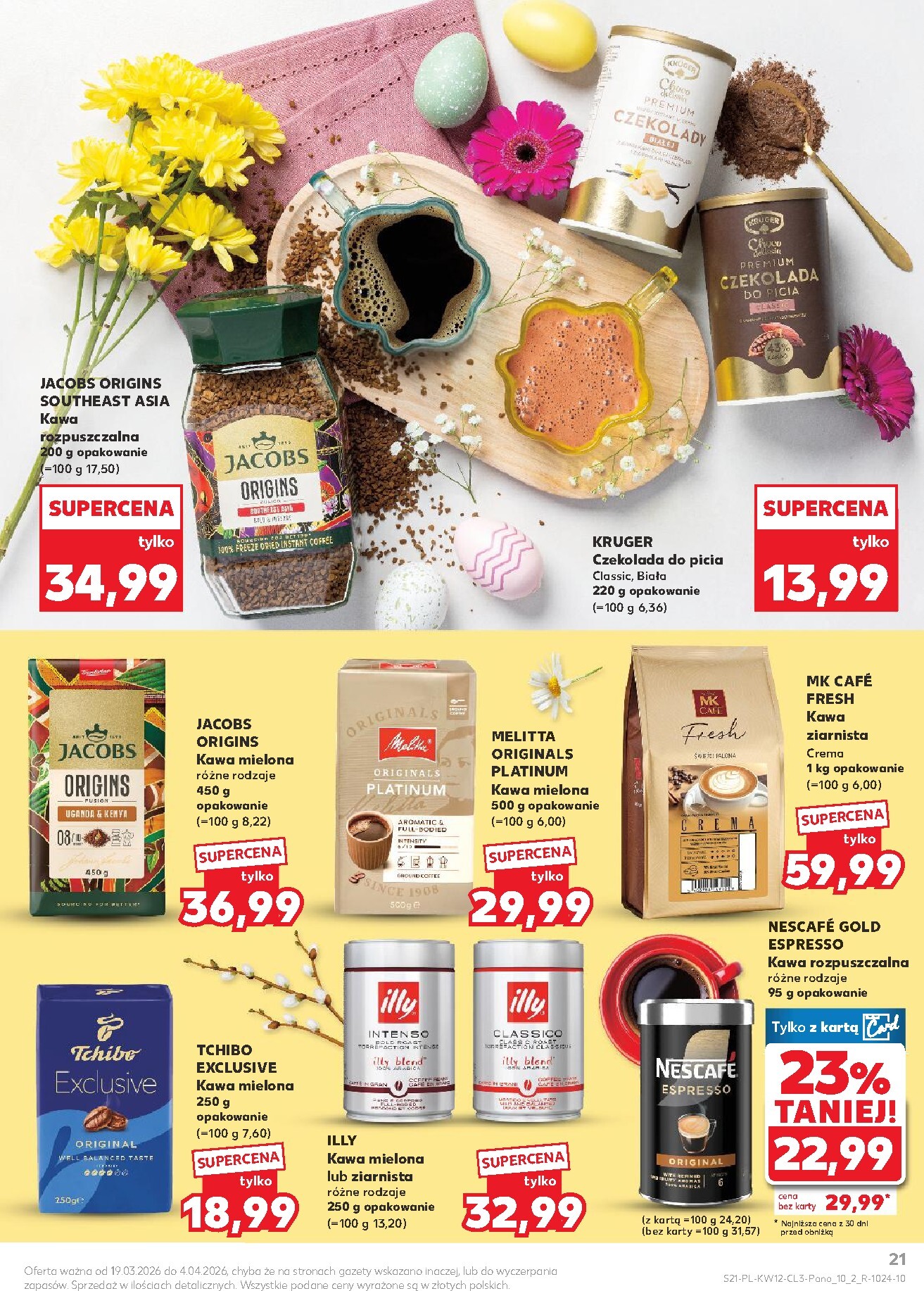 kaufland - Gazetka Kaufland - Wielkanoc - ważna od 19.03.2026 do 04.04.2026 - page: 21