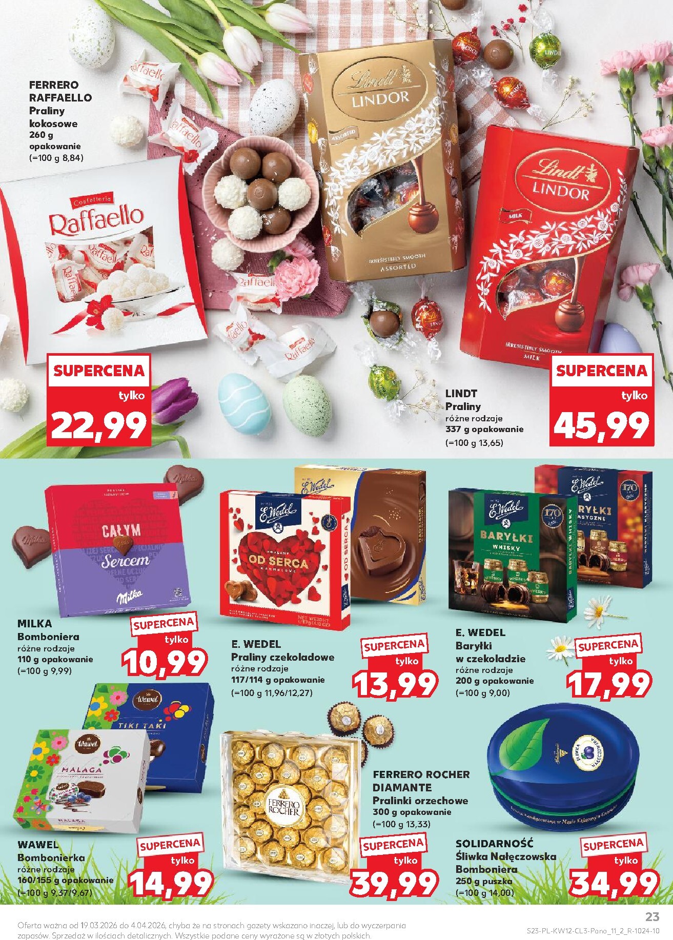 kaufland - Gazetka Kaufland - Wielkanoc - ważna od 19.03.2026 do 04.04.2026 - page: 23