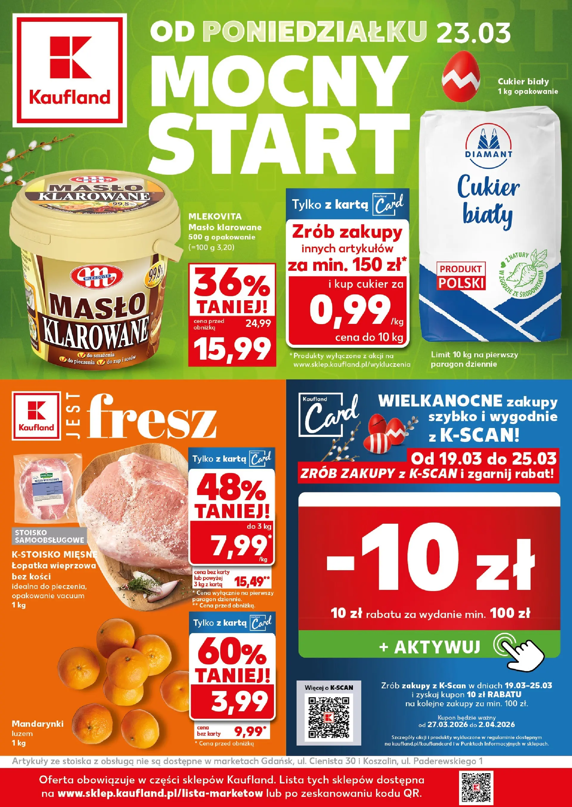 kaufland - Gazetka Kaufland - Mocny Start - ważna od 23.03.2026 do 25.03.2026