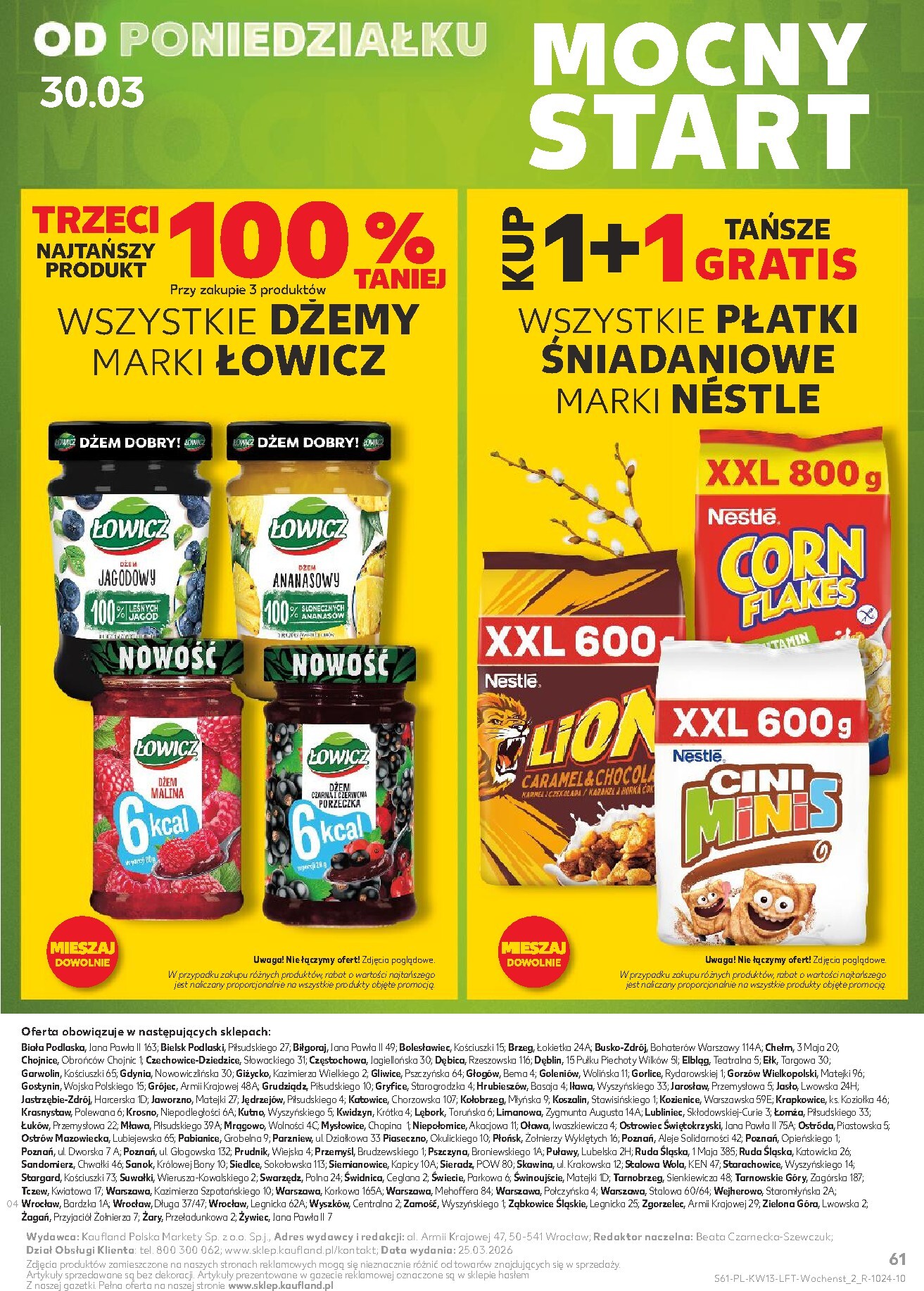 kaufland - Gazetka Kaufland - ważna od 26.03.2026 do 31.03.2026 - page: 61