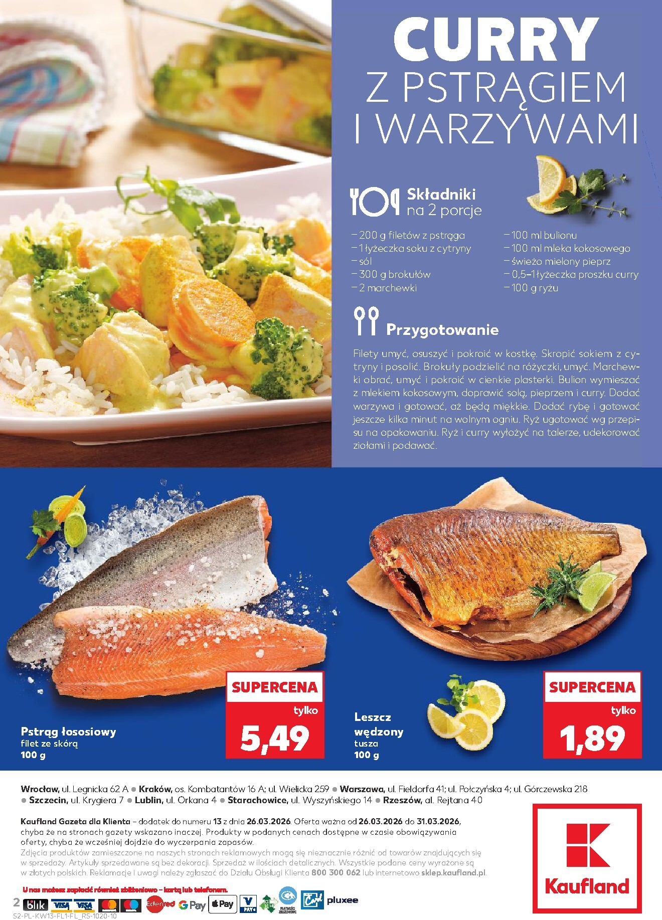 kaufland - Gazetka Kaufland - Z naszej lady - ważna od 26.03.2026 do 31.03.2026 - page: 2
