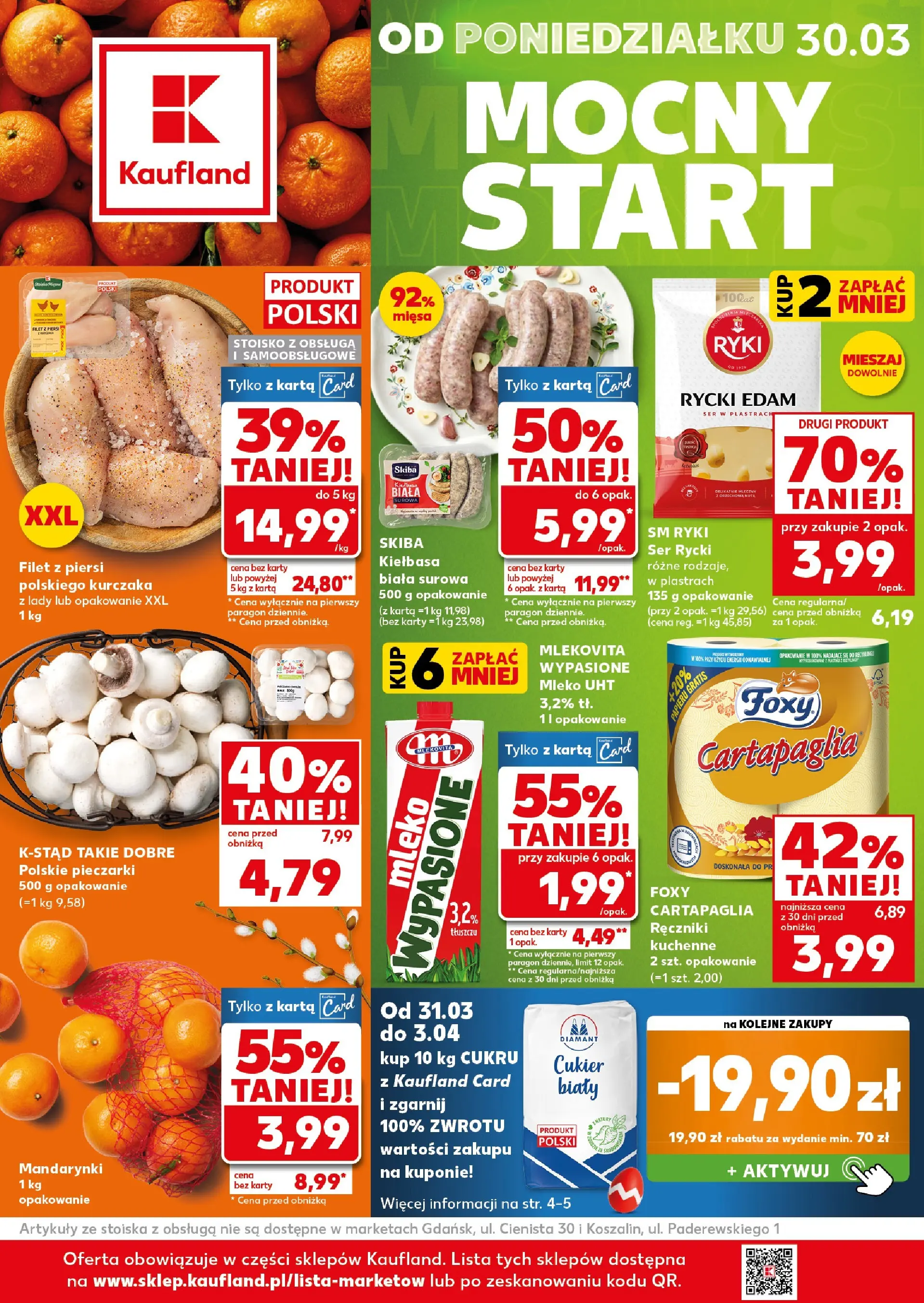 kaufland - Gazetka Kaufland - Mocny start - ważna od 30.03.2026 do 01.04.2026
