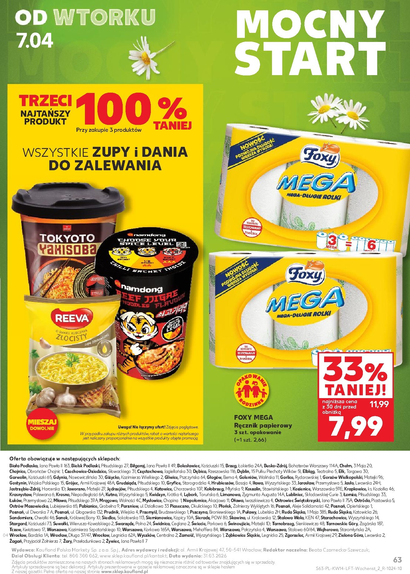 kaufland - Gazetka Kaufland - ważna od 01.04.2026 do 08.04.2026 - page: 63