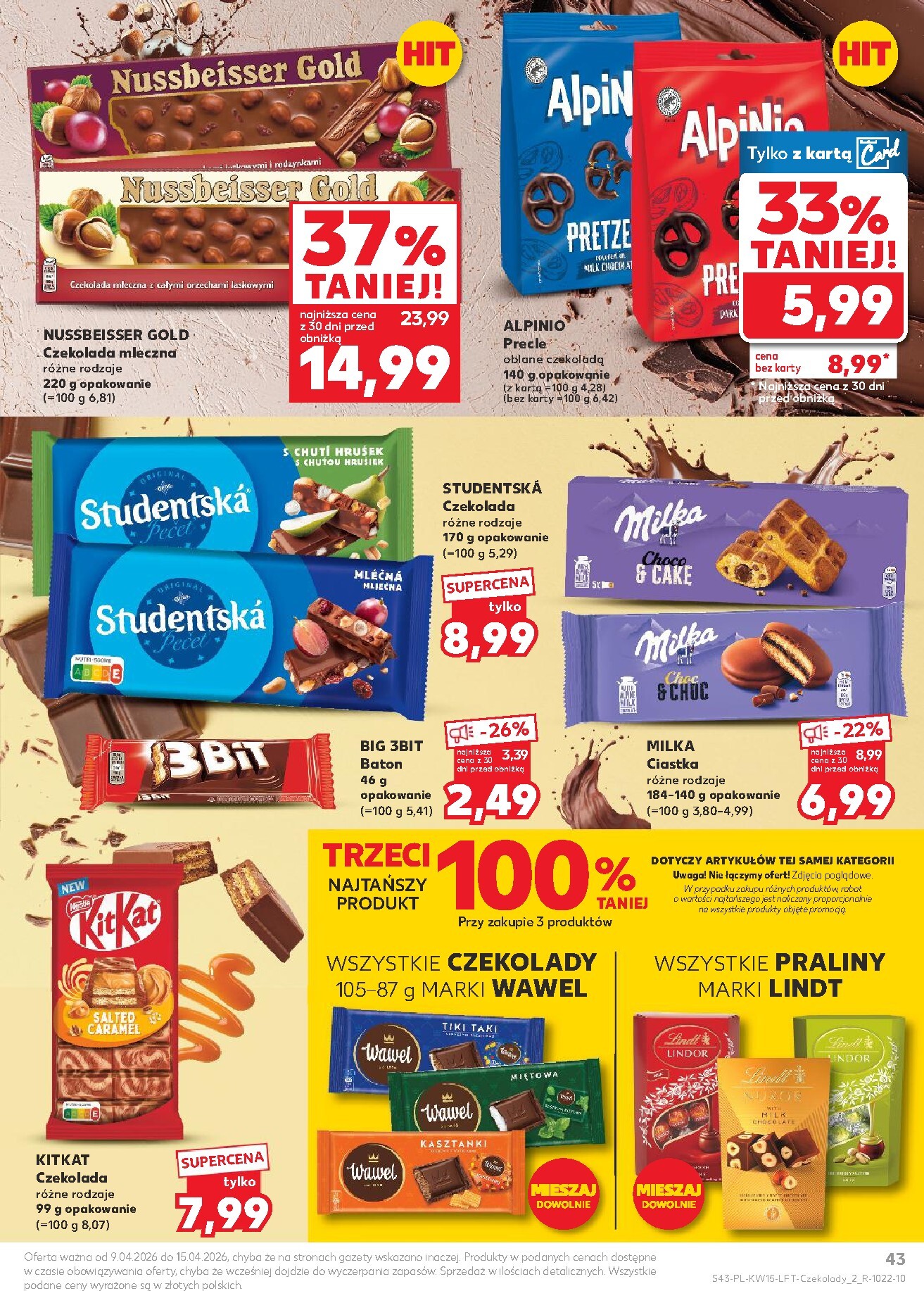 kaufland - Gazetka Kaufland - ważna od 09.04.2026 do 15.04.2026 - page: 43