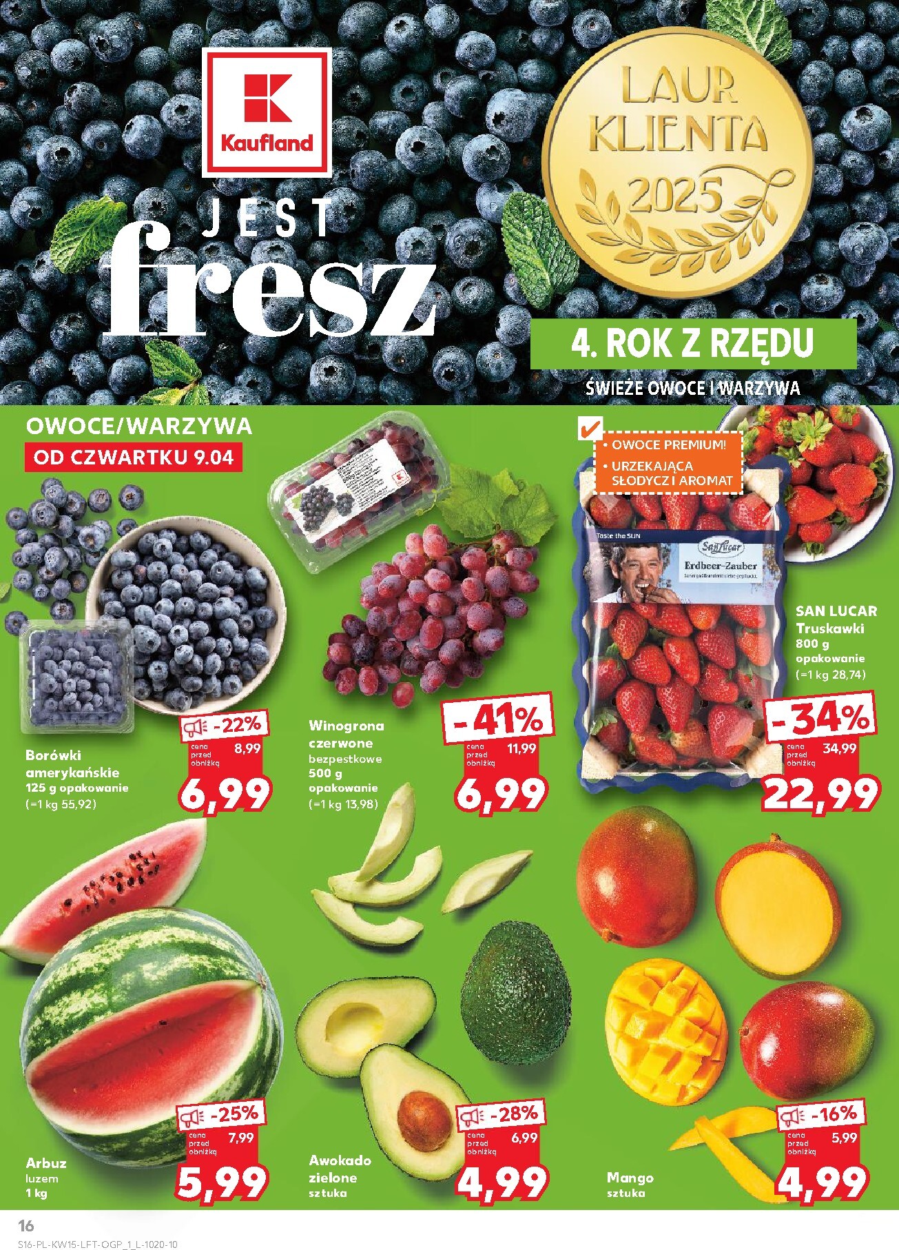 kaufland - Gazetka Kaufland - ważna od 09.04.2026 do 15.04.2026 - page: 16