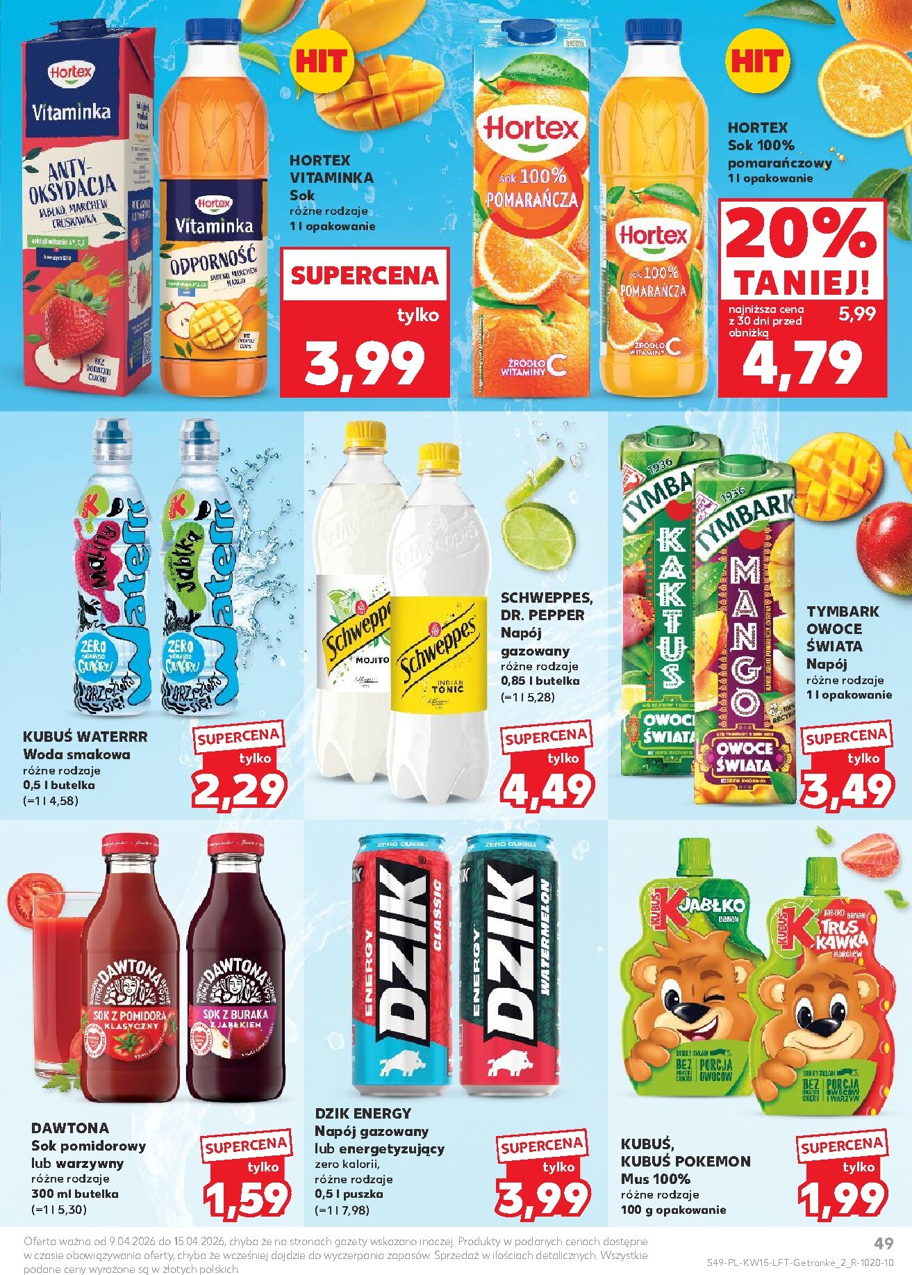kaufland - Gazetka Kaufland - ważna od 09.04.2026 do 15.04.2026 - page: 49