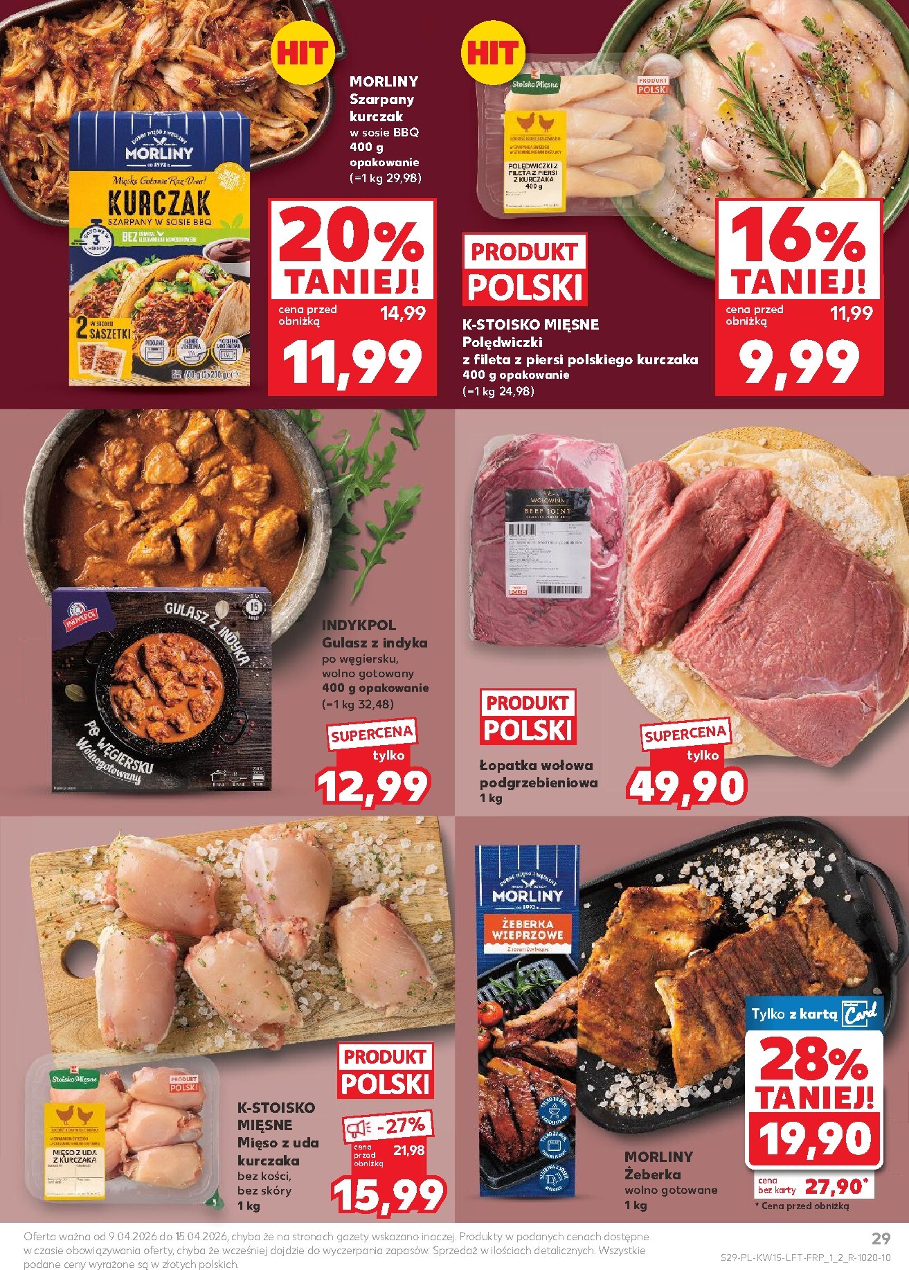 kaufland - Gazetka Kaufland - ważna od 09.04.2026 do 15.04.2026 - page: 29