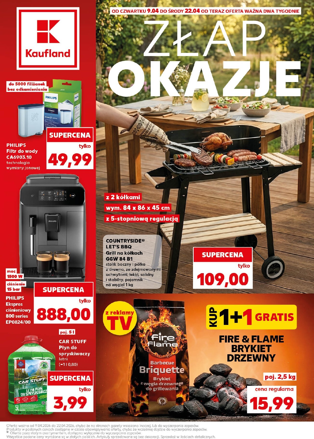 kaufland - Gazetka Kaufland - Okazje - ważna od 09.04.2026 do 22.04.2026
