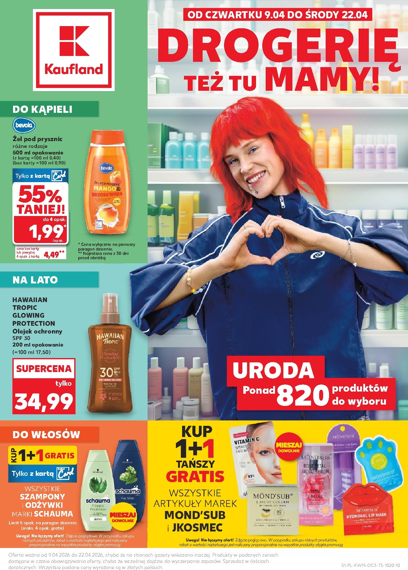 kaufland - Gazetka Kaufland - Drogeria - ważna od 09.04.2026 do 22.04.2026