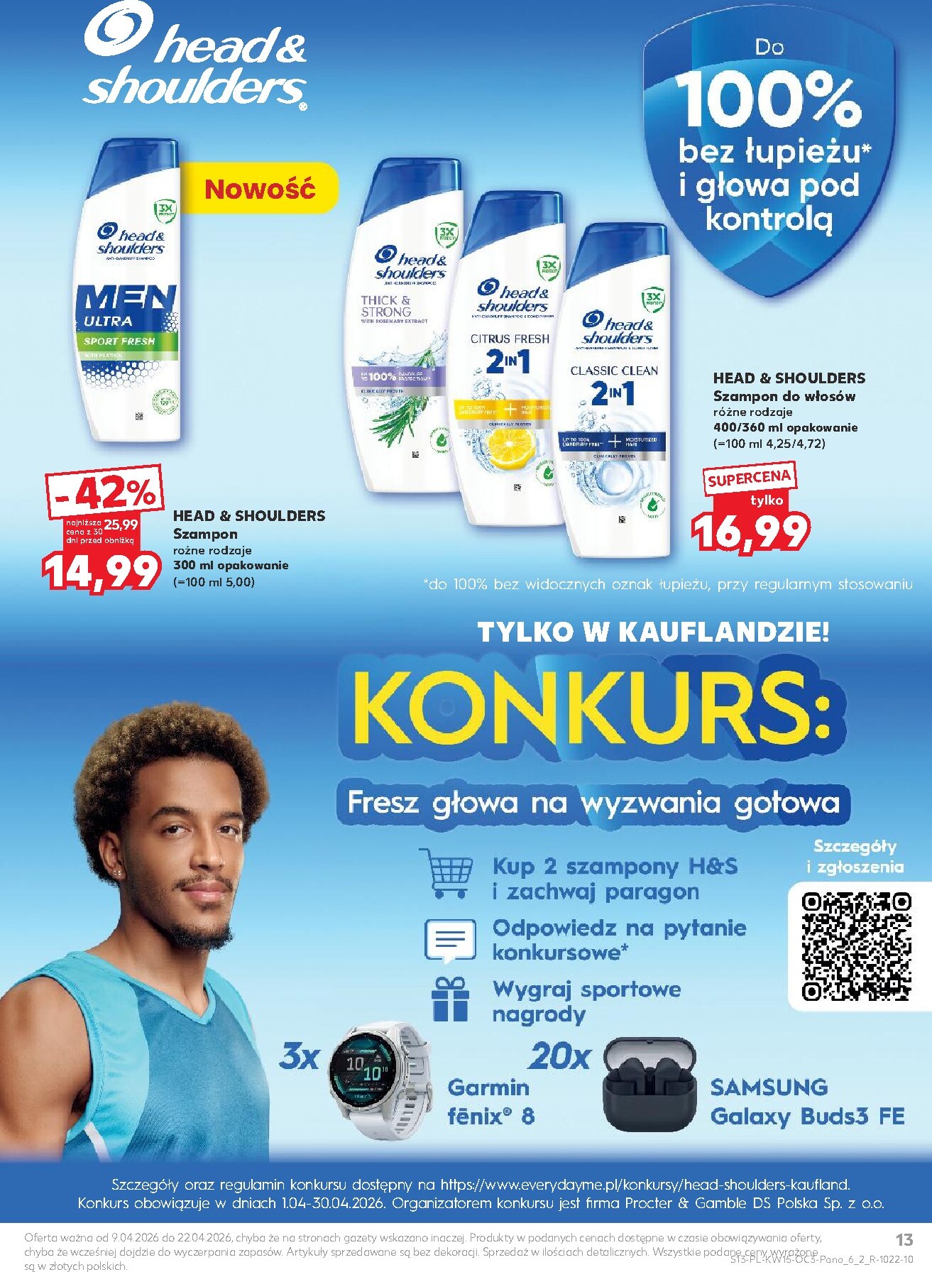 kaufland - Gazetka Kaufland - Drogeria - ważna od 09.04.2026 do 22.04.2026 - page: 13