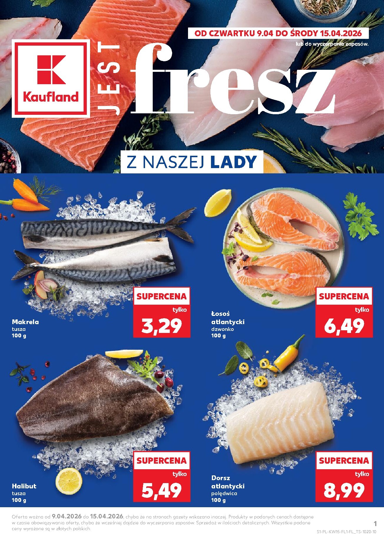 kaufland - Nowa gazetka Kaufland - Fresz ważna od 09.04.2026 do 15.04.2026