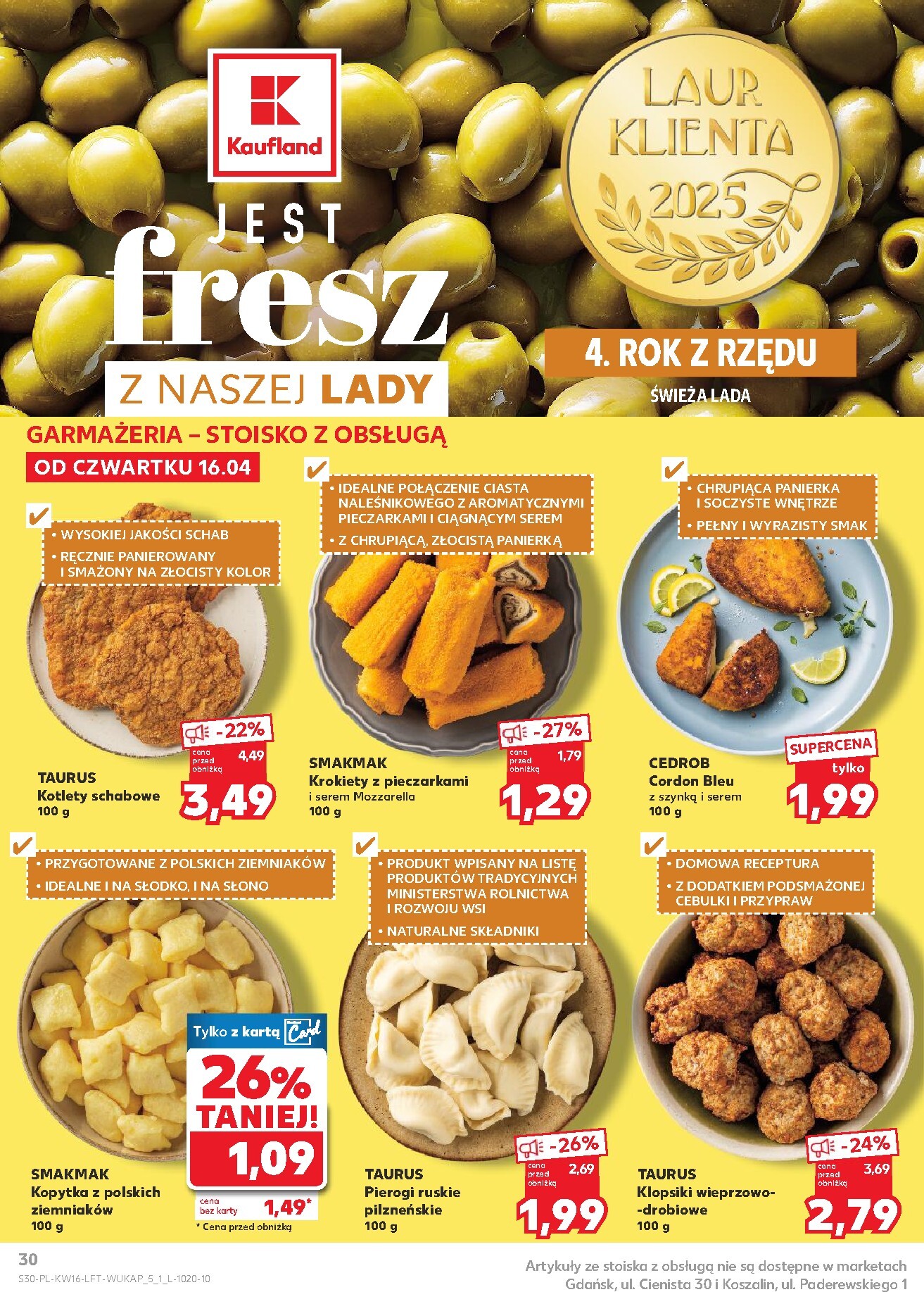 kaufland - Nowa gazetka Kaufland ważna od 16.04.2026 do 22.04.2026 - page: 30