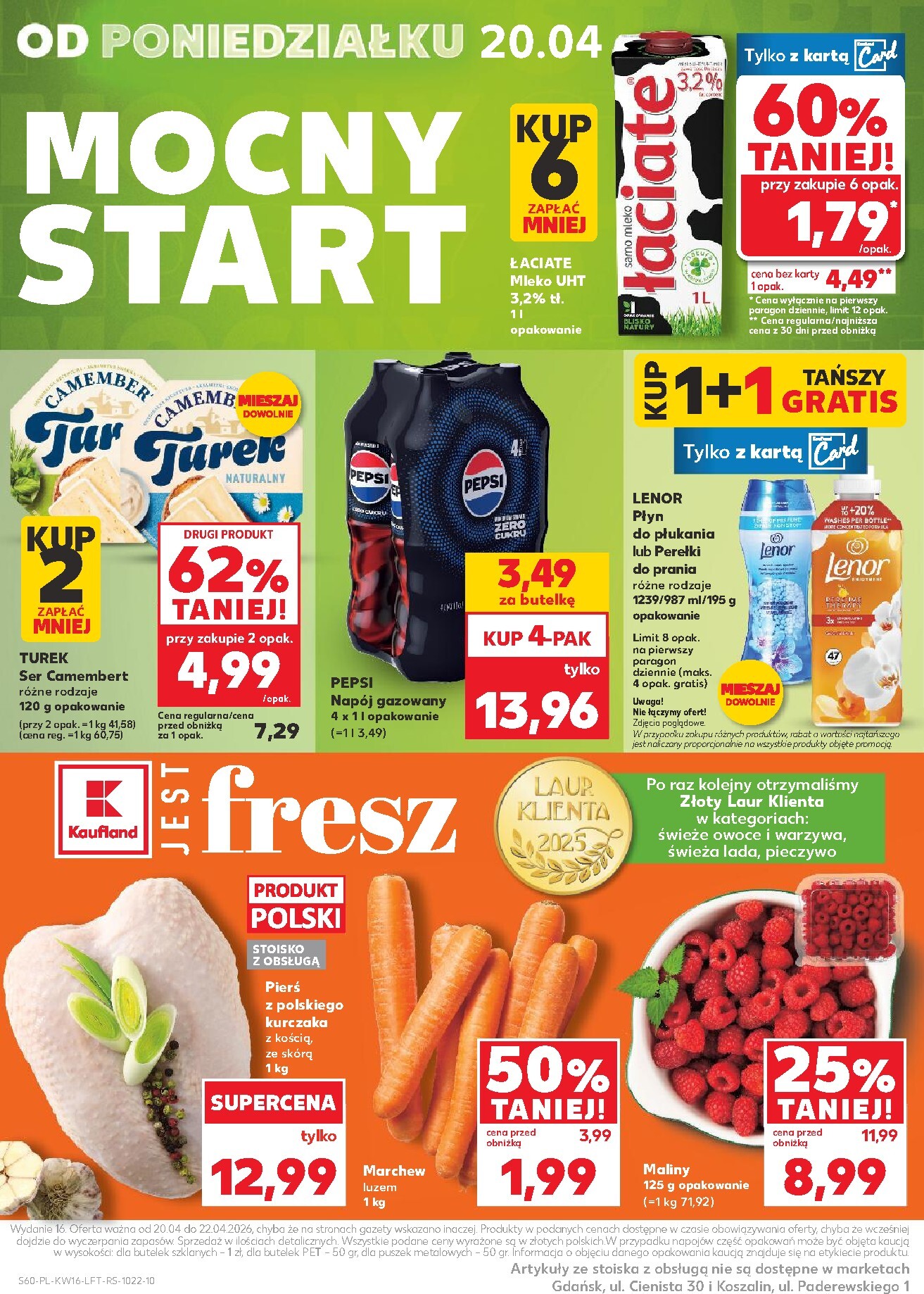 kaufland - Nowa gazetka Kaufland ważna od 16.04.2026 do 22.04.2026 - page: 60