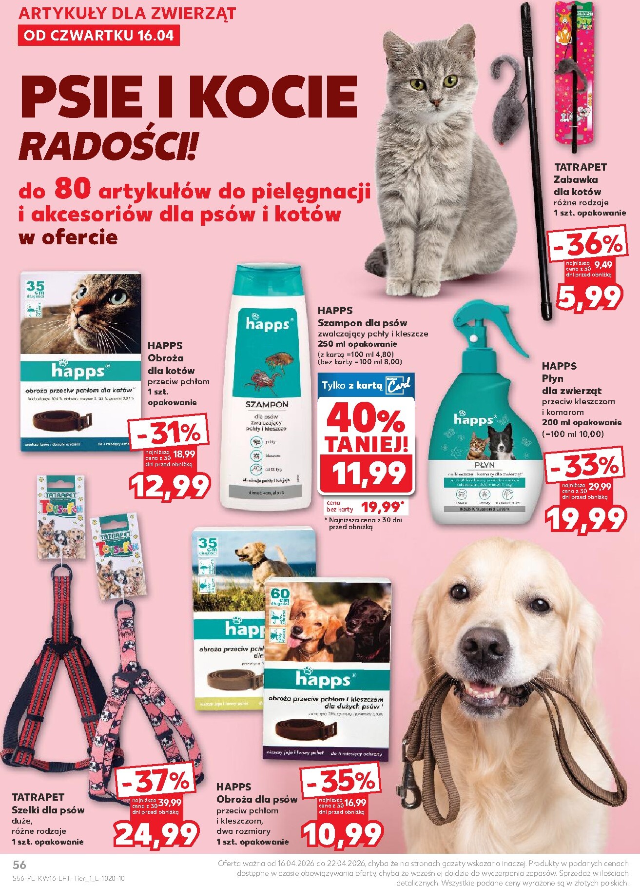 kaufland - Nowa gazetka Kaufland ważna od 16.04.2026 do 22.04.2026 - page: 56