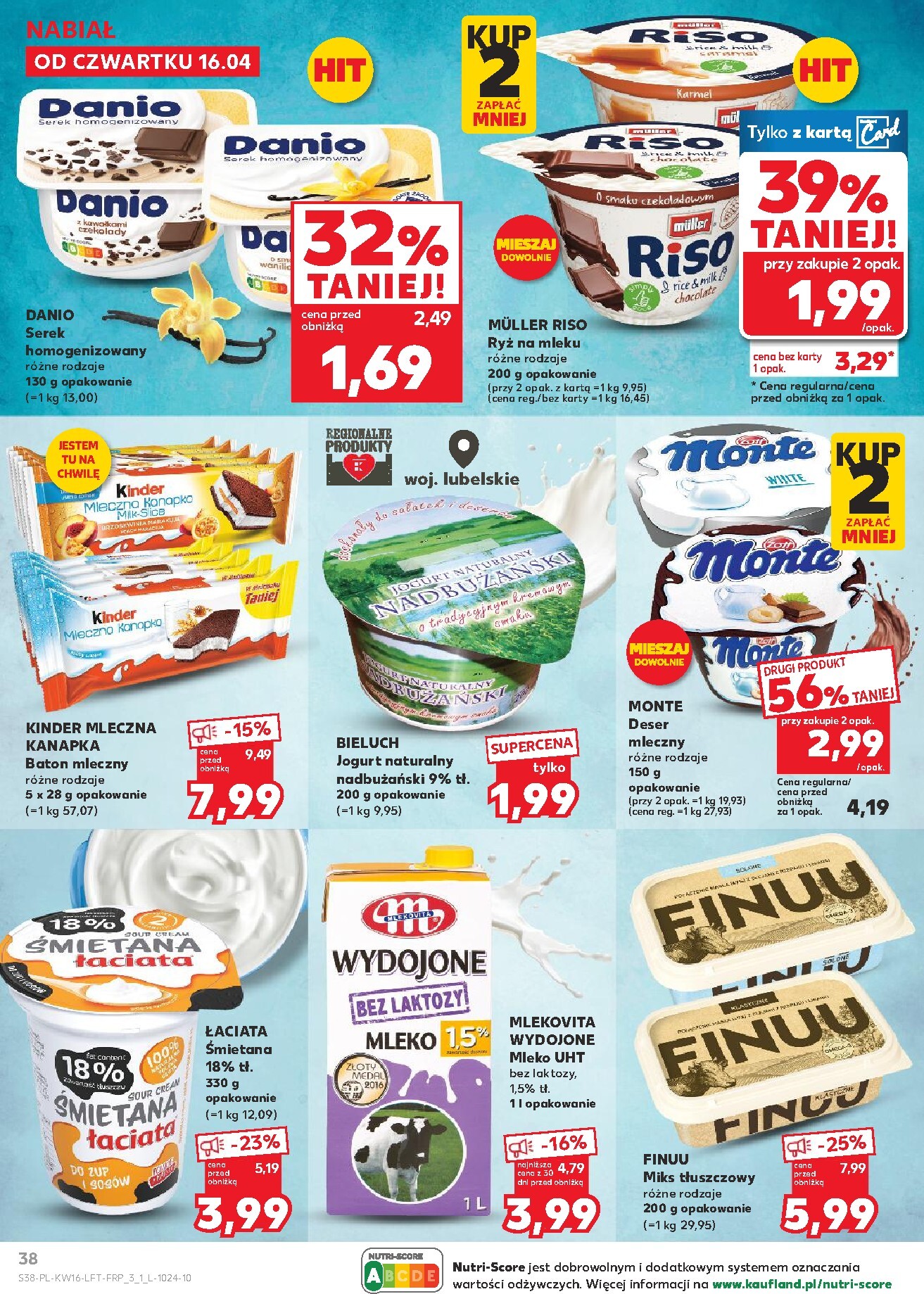 kaufland - Nowa gazetka Kaufland ważna od 16.04.2026 do 22.04.2026 - page: 38