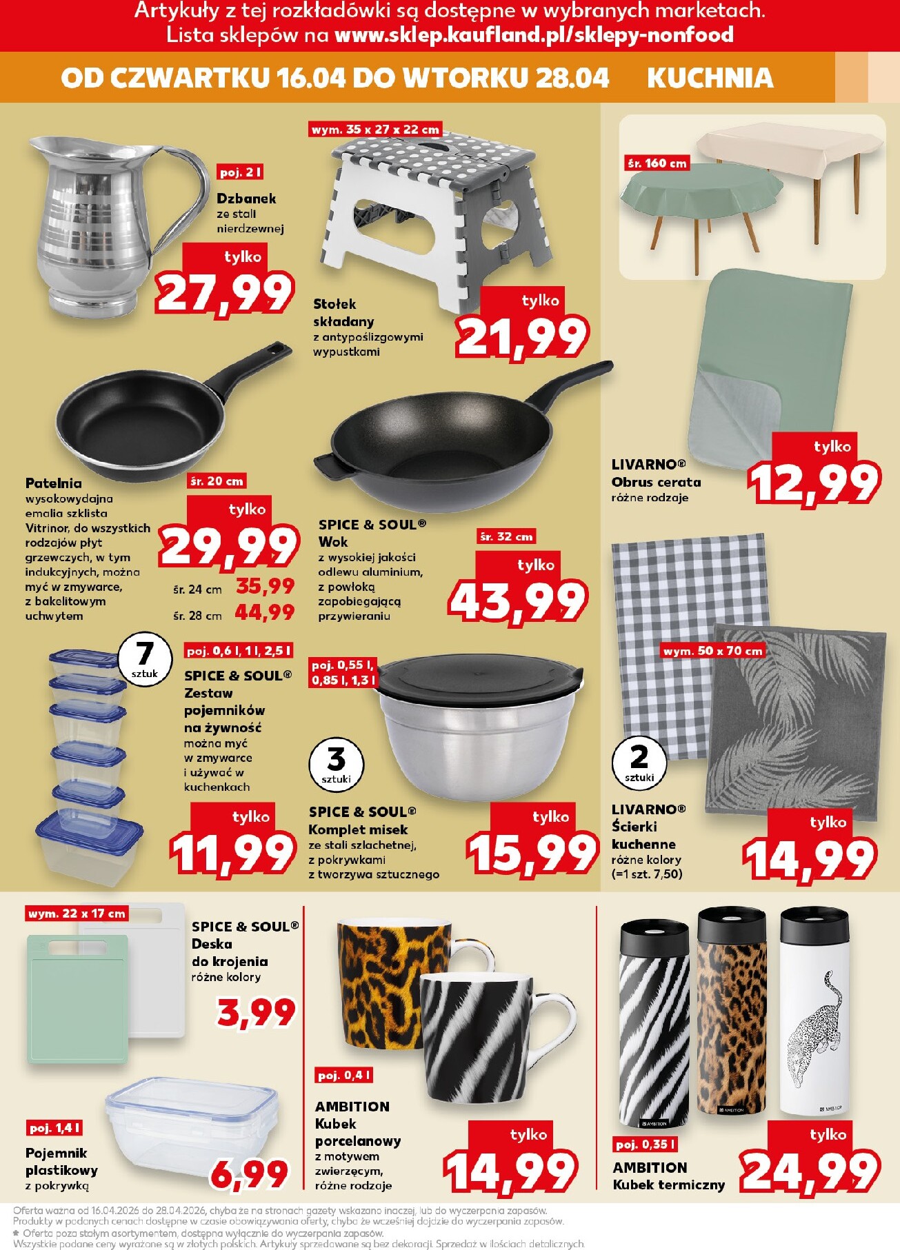 kaufland - Nowa gazetka Kaufland - Okazje ważna od 16.04.2026 do 28.04.2026 - page: 9