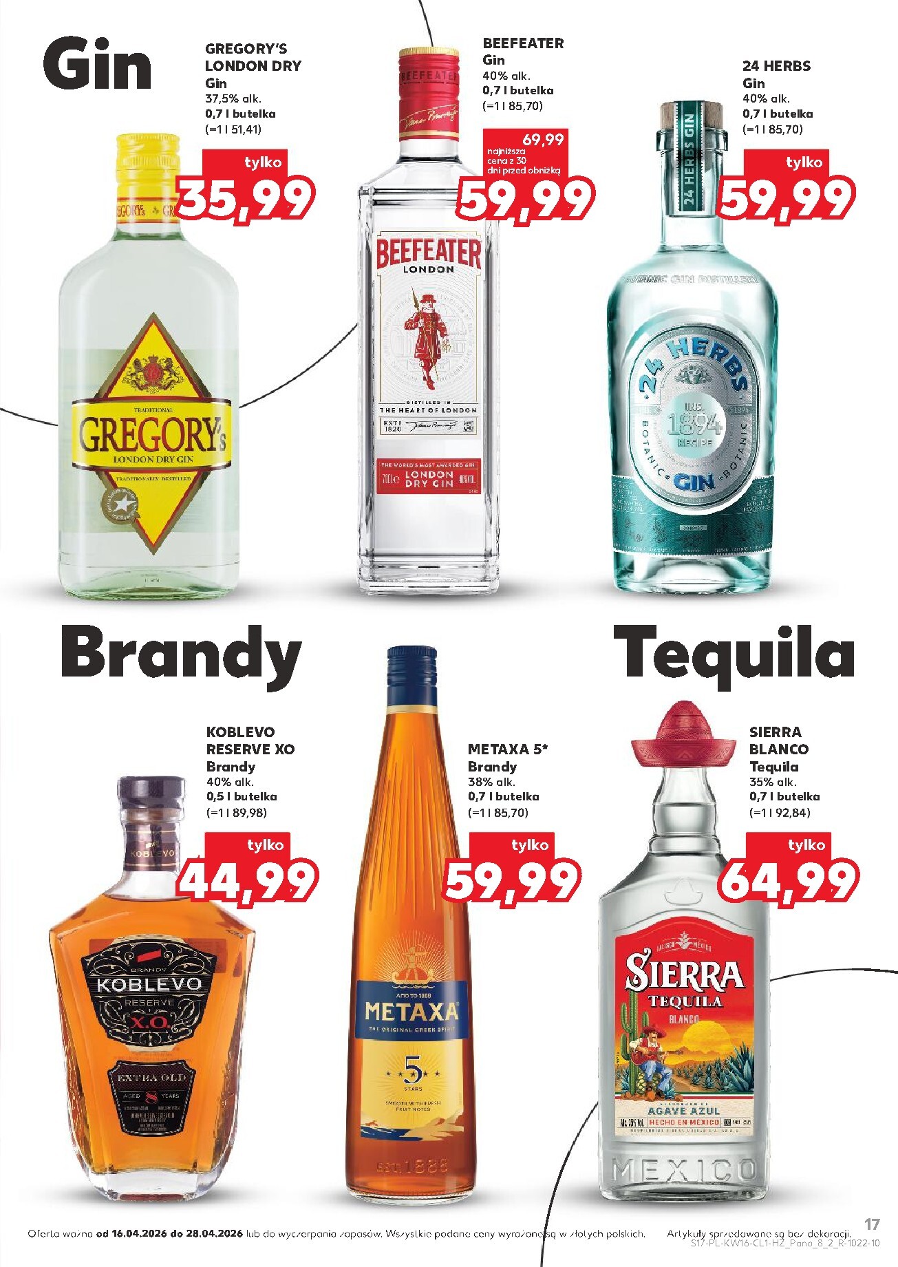 kaufland - Nowa gazetka Kaufland - Barek ważna od 16.04.2026 do 28.04.2026 - page: 17