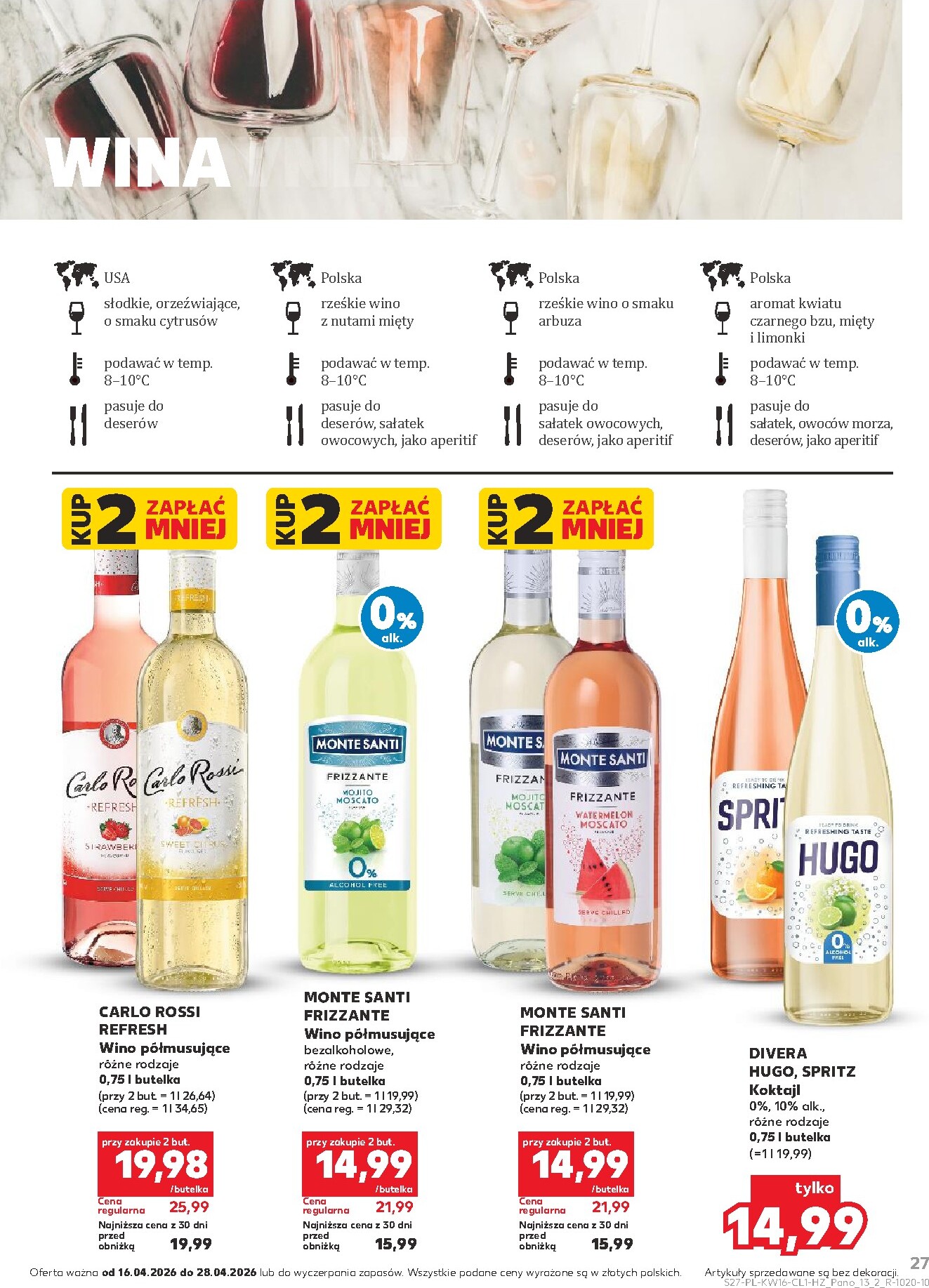 kaufland - Nowa gazetka Kaufland - Barek ważna od 16.04.2026 do 28.04.2026 - page: 27