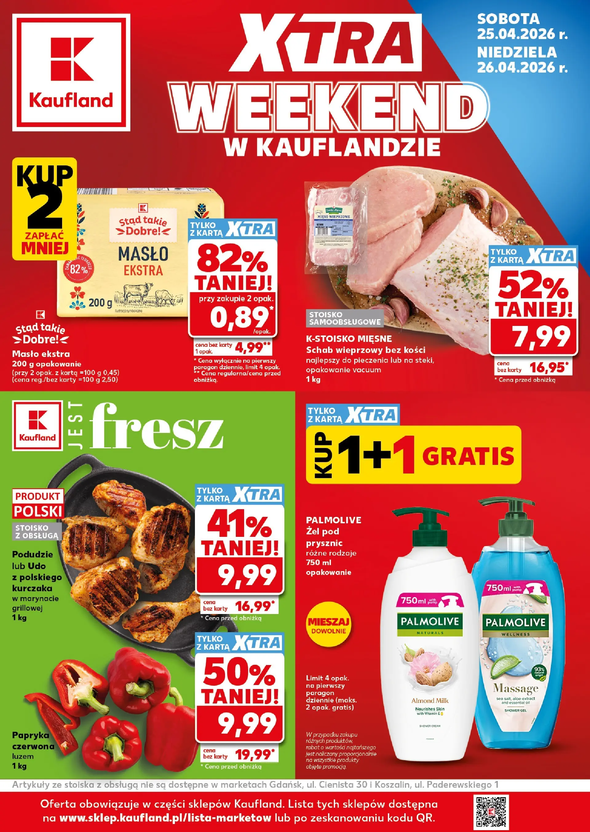 kaufland - Nowa gazetka Kaufland - Super Weekend ważna od 25.04.2026 do 26.04.2026 - page: 1