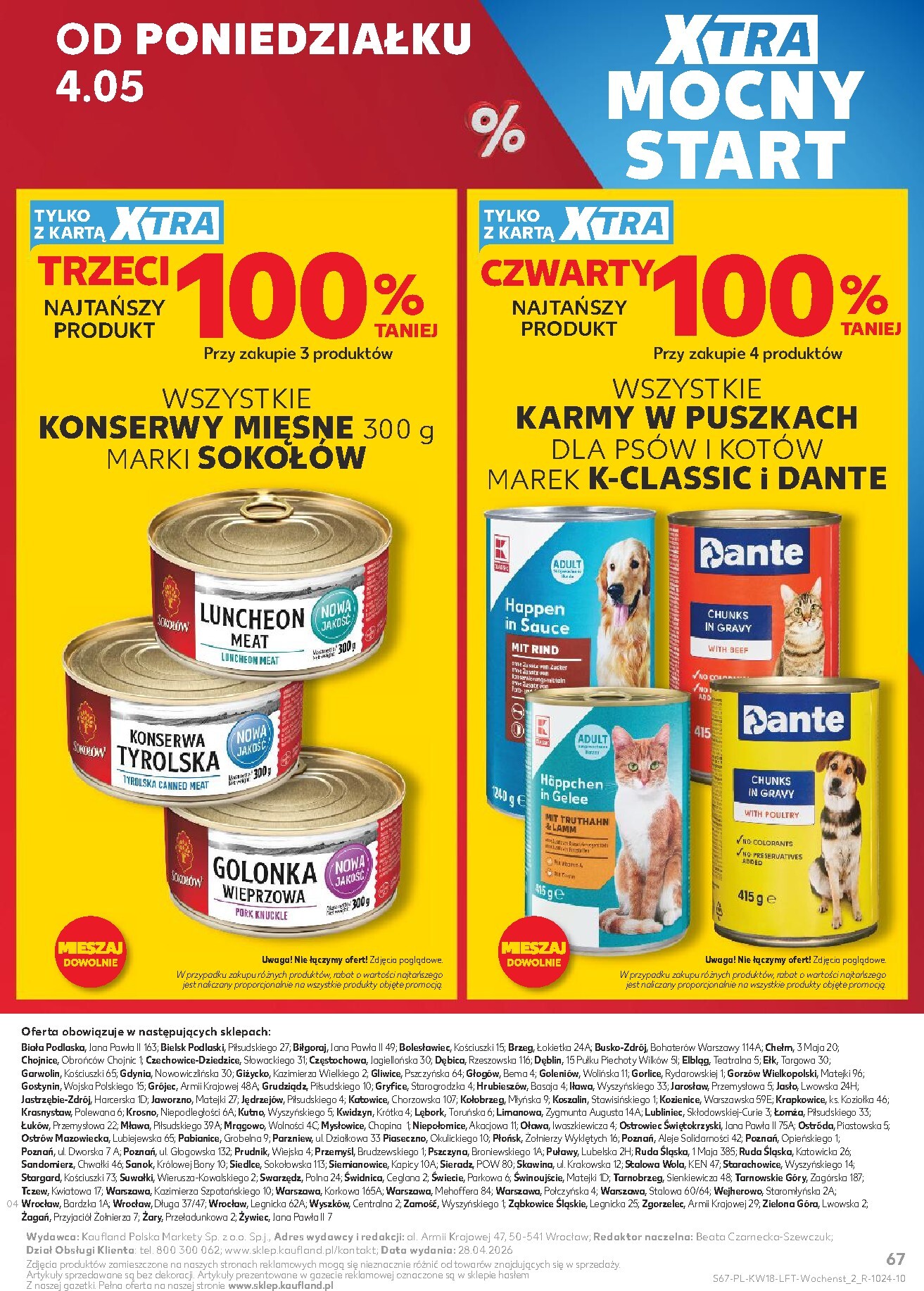 kaufland - Nowa gazetka Kaufland ważna od 29.04.2026 do 06.05.2026 - page: 67