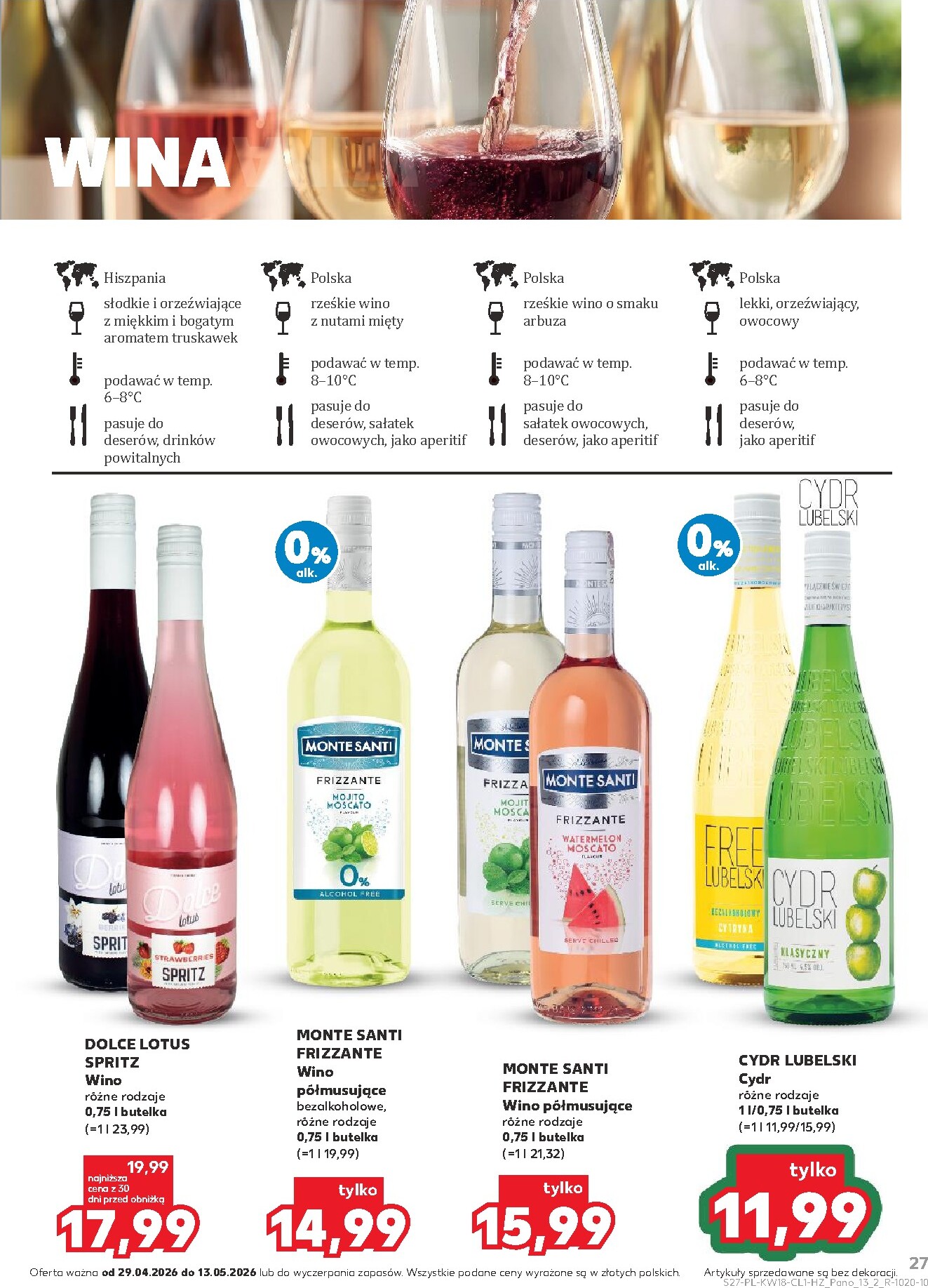 kaufland - Nowa gazetka Kaufland - Barek ważna od 29.04.2026 do 13.05.2026 - page: 27