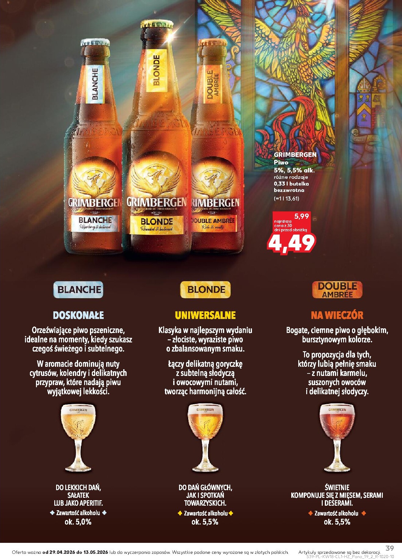 kaufland - Nowa gazetka Kaufland - Barek ważna od 29.04.2026 do 13.05.2026 - page: 39