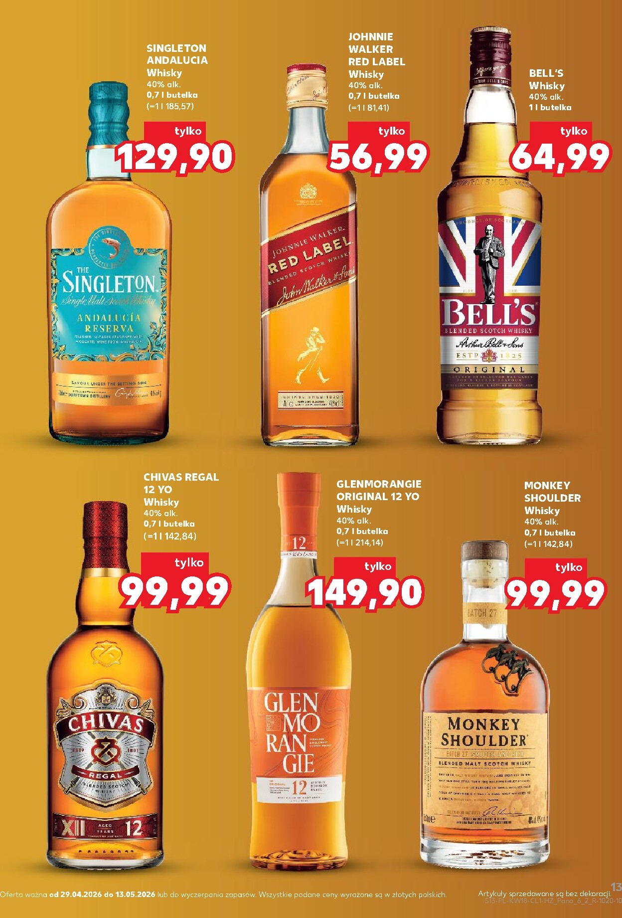 kaufland - Nowa gazetka Kaufland - Barek ważna od 29.04.2026 do 13.05.2026 - page: 13