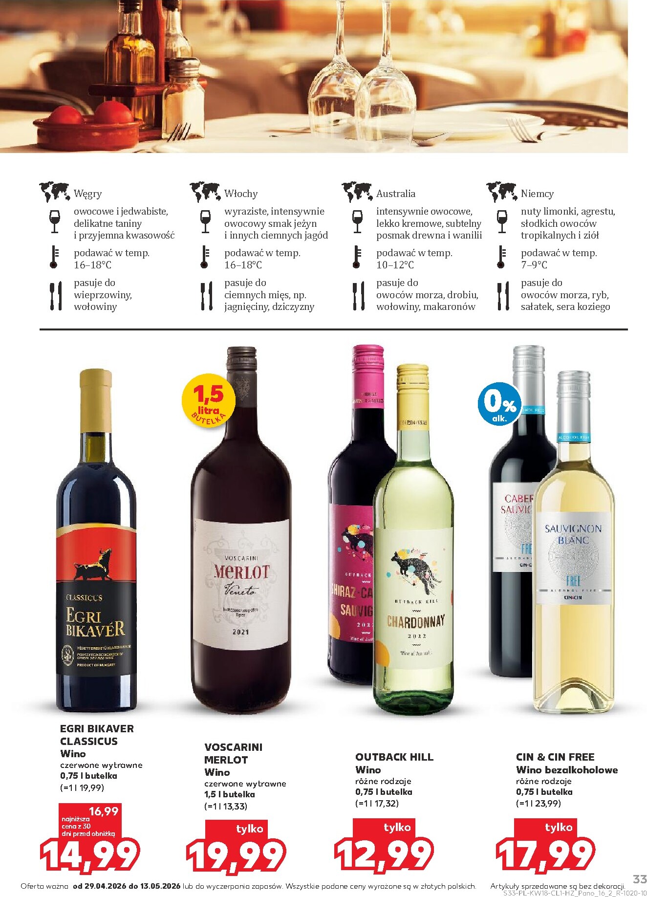kaufland - Nowa gazetka Kaufland - Barek ważna od 29.04.2026 do 13.05.2026 - page: 33