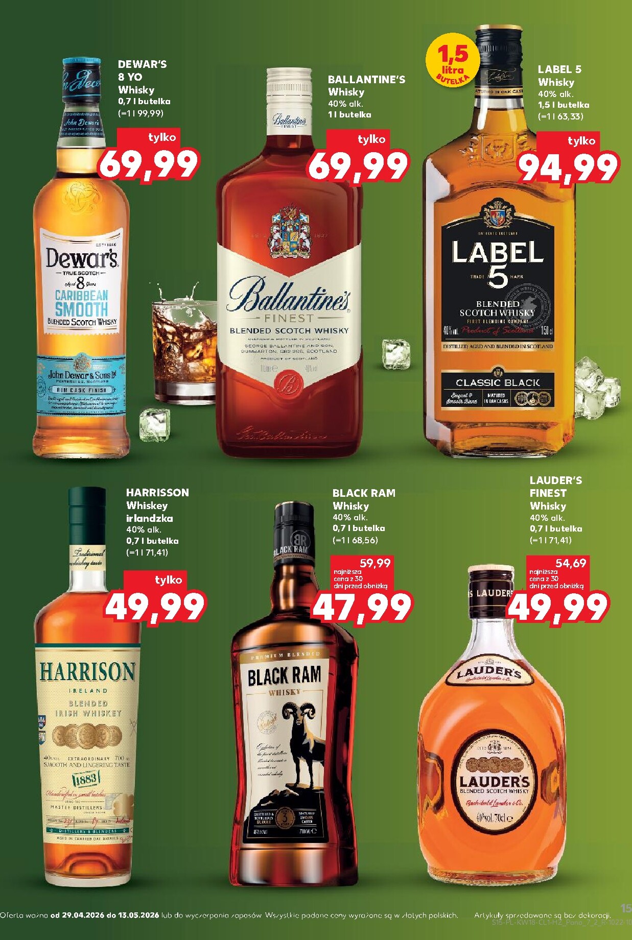 kaufland - Nowa gazetka Kaufland - Barek ważna od 29.04.2026 do 13.05.2026 - page: 15