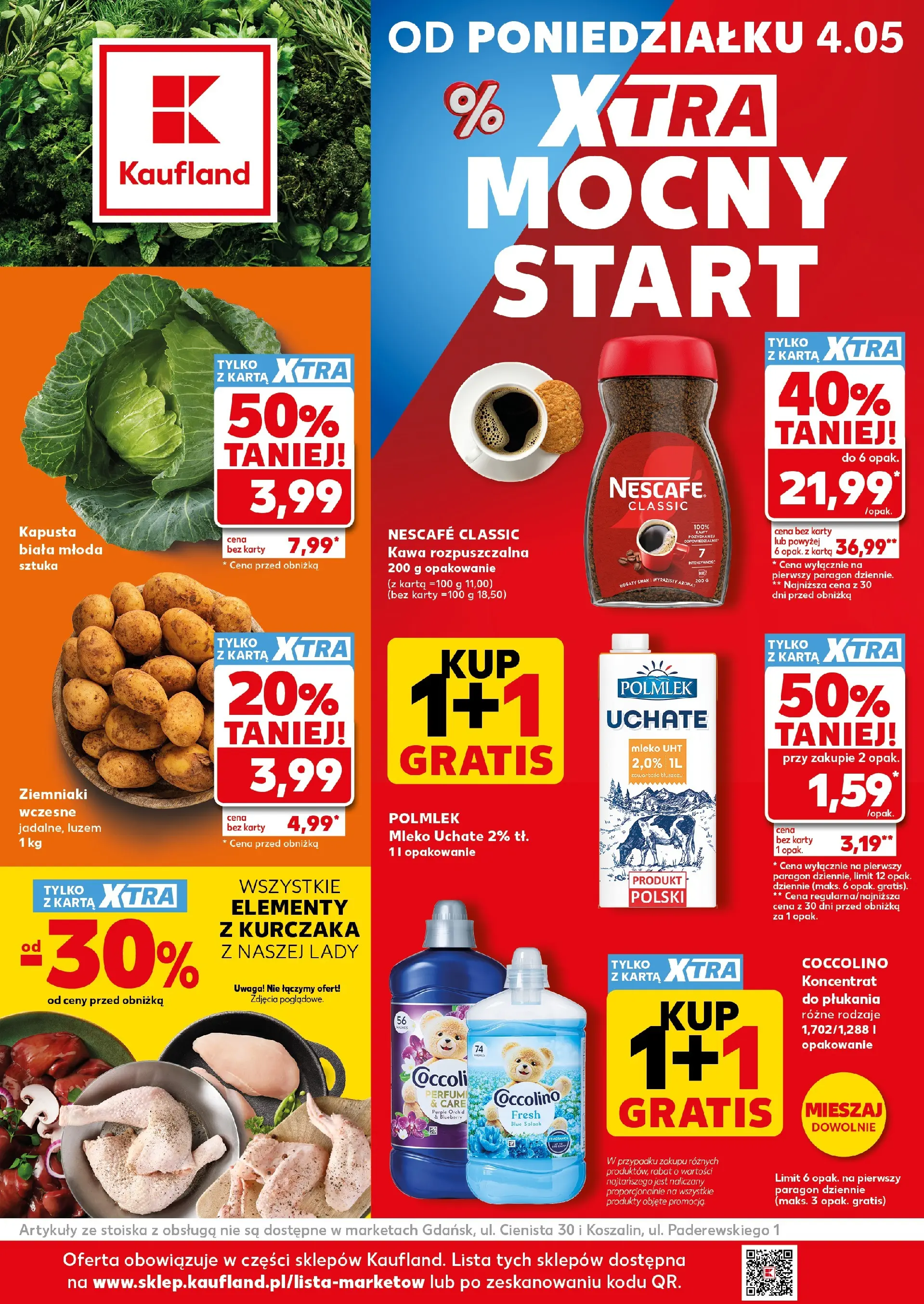 kaufland - Nowa gazetka Kaufland - Mocny Start ważna od 04.05.2026 do 06.05.2026