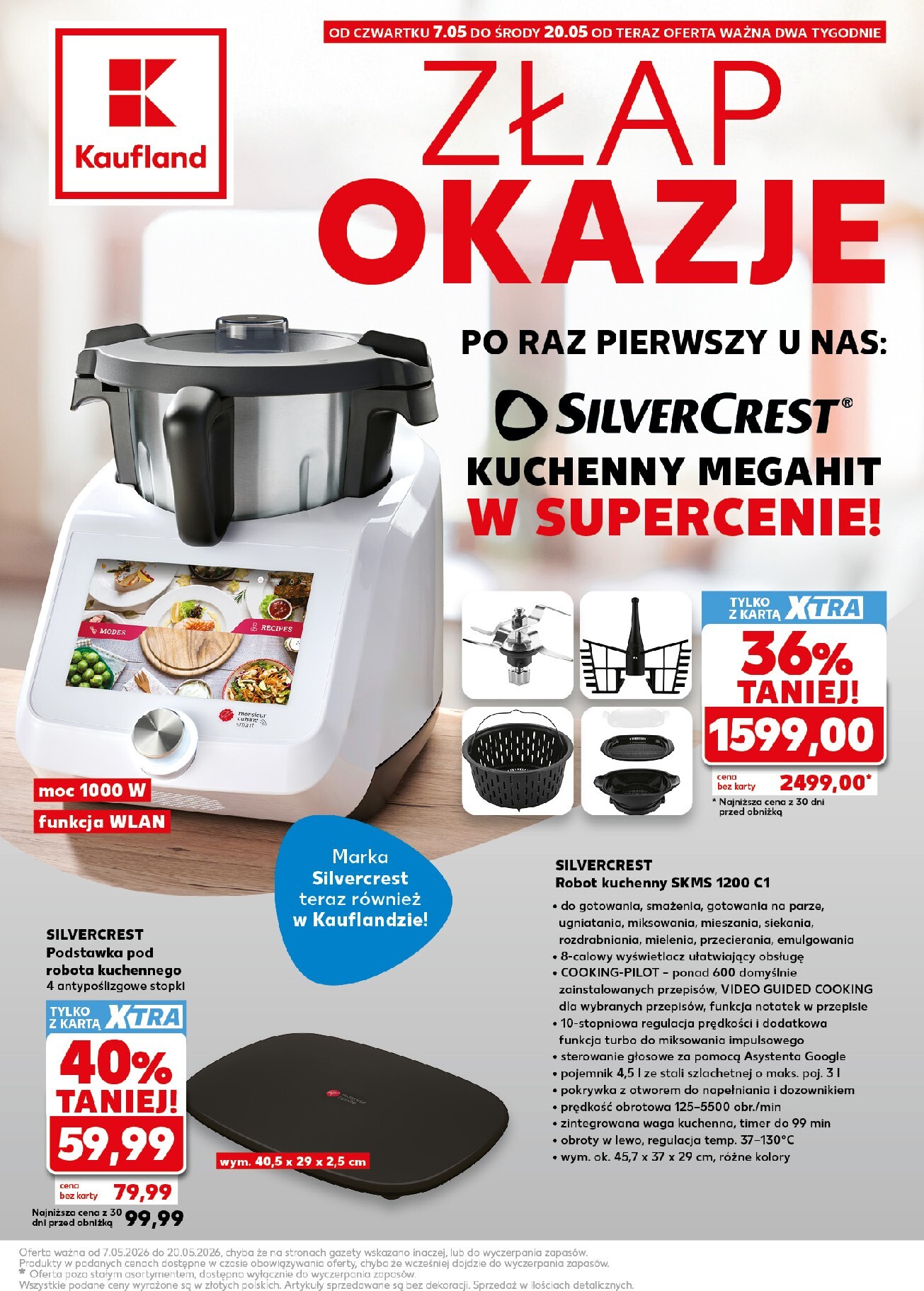 kaufland - Nowa gazetka Kaufland - Okazje ważna od 07.05.2026 do 20.05.2026