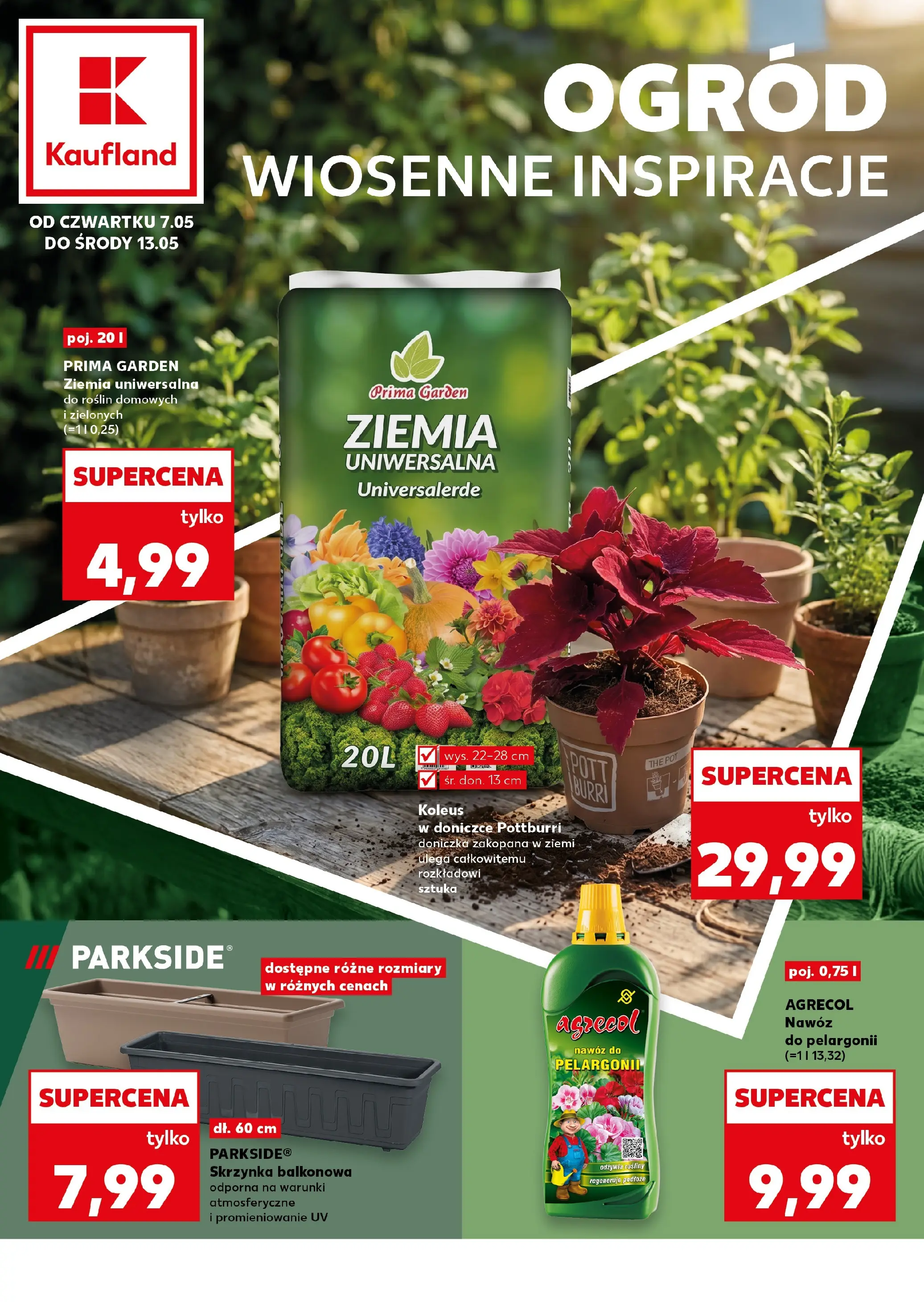 kaufland - Aktualna gazetka Kaufland - Katalog Ogród ważna od 07.05.2026 do 13.05.2026 - page: 1