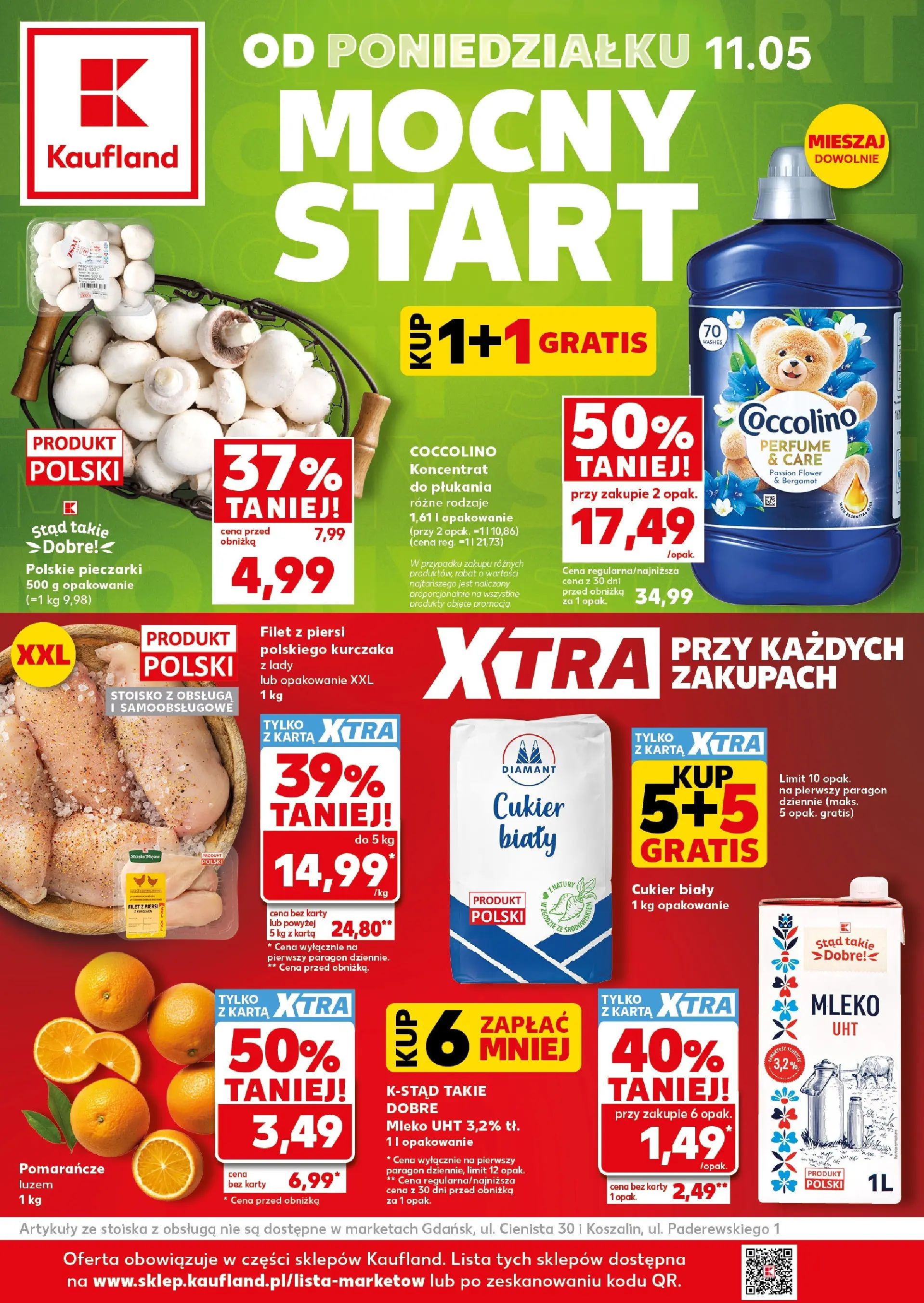 kaufland - Nowa gazetka Kaufland - Mocny Start ważna od 11.05.2026 do 13.05.2026 - page: 1