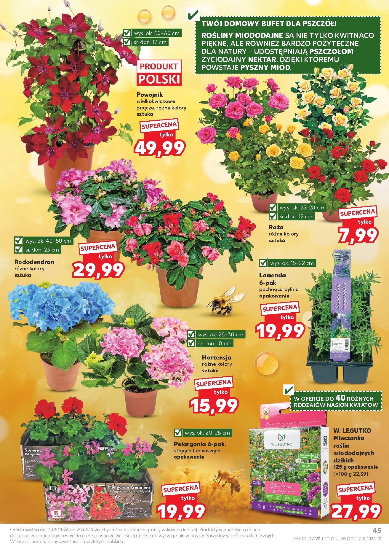 kaufland - Nowa gazetka Kaufland ważna od 14.05.2026 do 20.05.2026 - page: 45