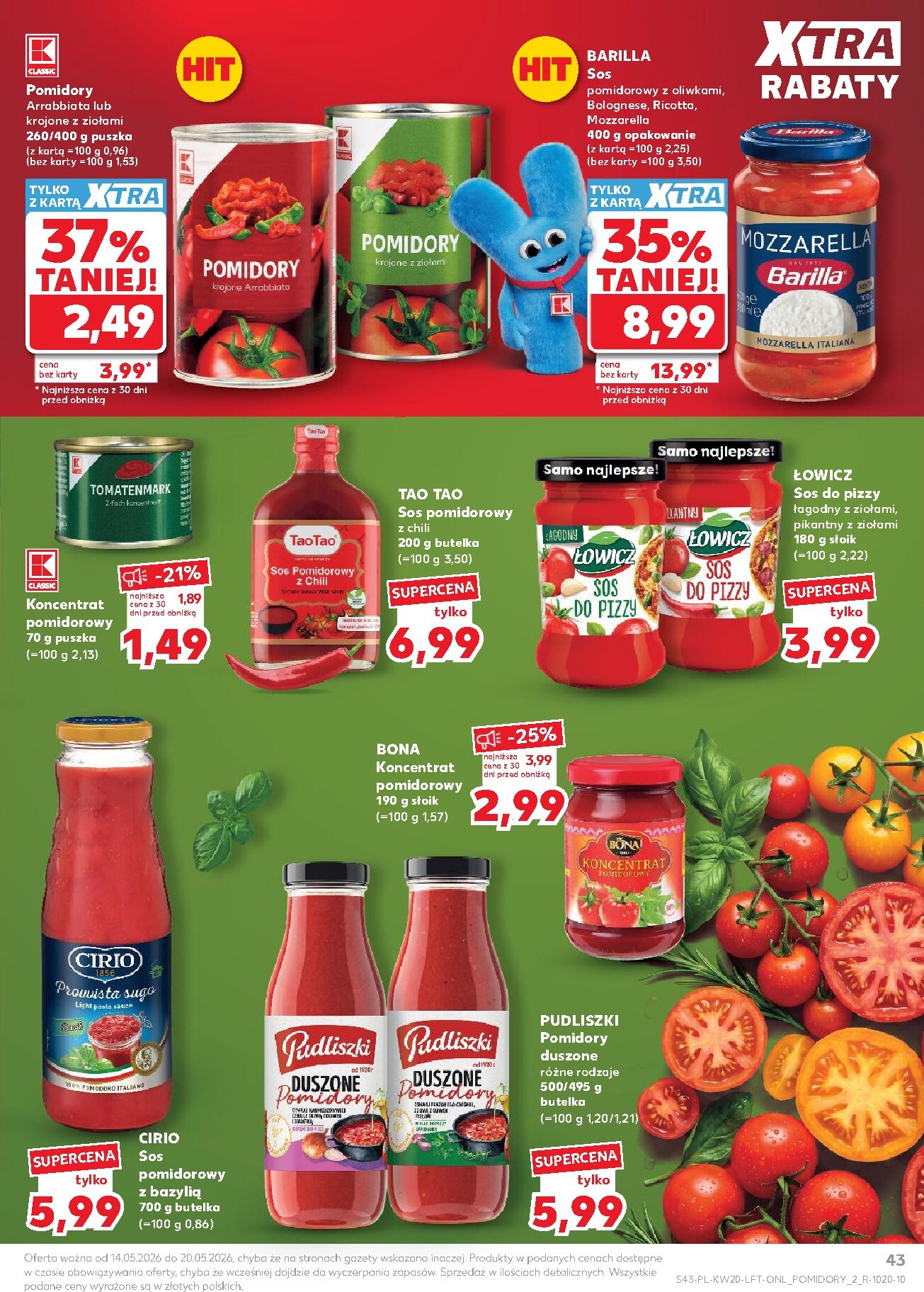 kaufland - Nowa gazetka Kaufland ważna od 14.05.2026 do 20.05.2026 - page: 43