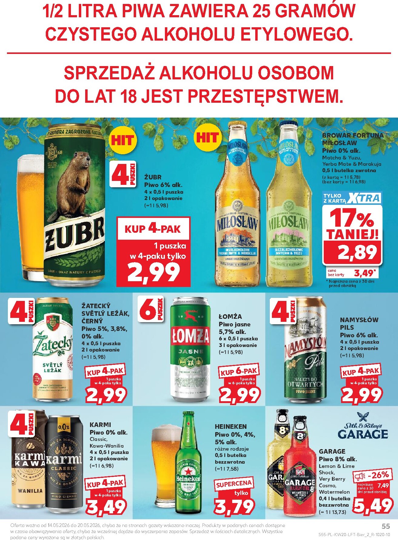 kaufland - Nowa gazetka Kaufland ważna od 14.05.2026 do 20.05.2026 - page: 55