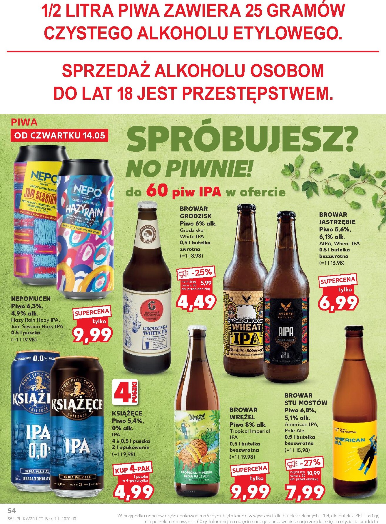 kaufland - Nowa gazetka Kaufland ważna od 14.05.2026 do 20.05.2026 - page: 54