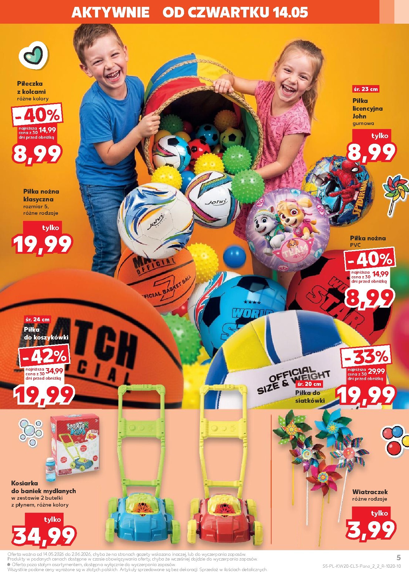 kaufland - Nowa gazetka Kaufland - Dzień Dziecka ważna od 14.05.2026 do 02.06.2026 - page: 5