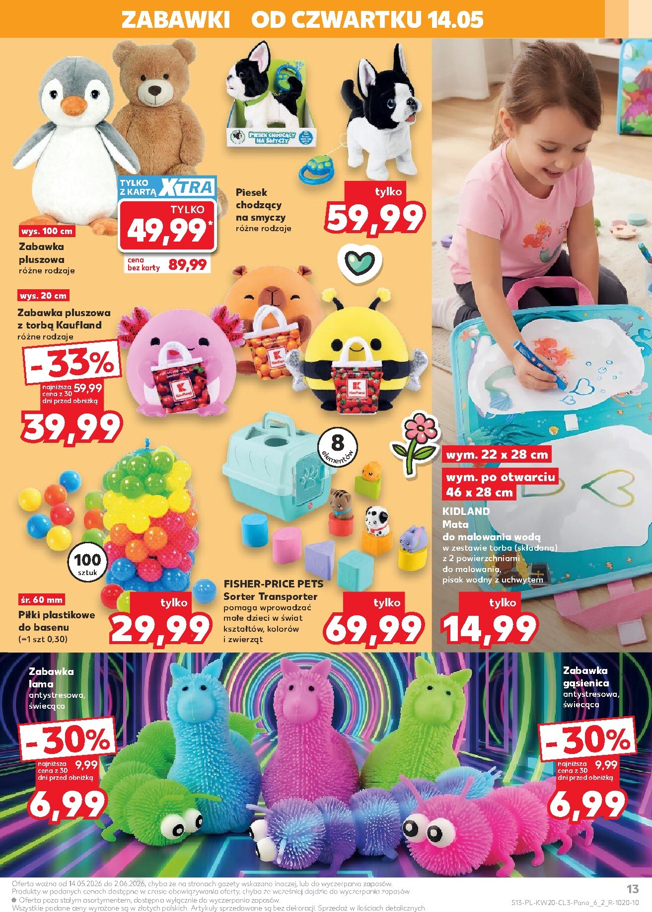 kaufland - Nowa gazetka Kaufland - Dzień Dziecka ważna od 14.05.2026 do 02.06.2026 - page: 13
