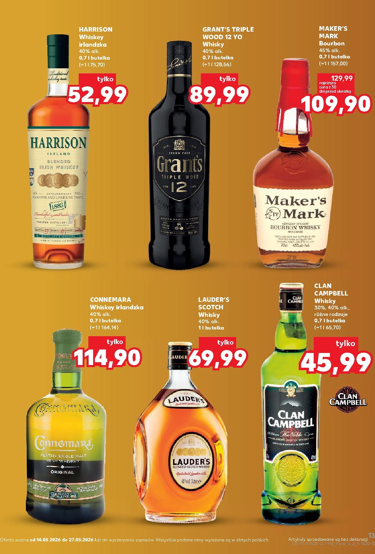 kaufland - Nowa gazetka Kaufland - Barek ważna od 14.05.2026 do 27.05.2026 - page: 13