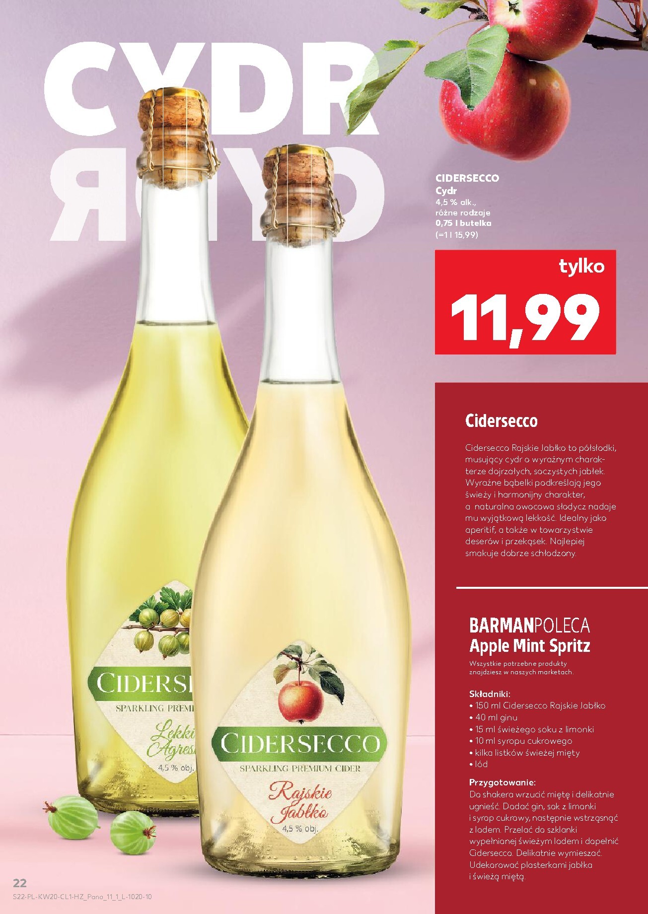 kaufland - Nowa gazetka Kaufland - Barek ważna od 14.05.2026 do 27.05.2026 - page: 22